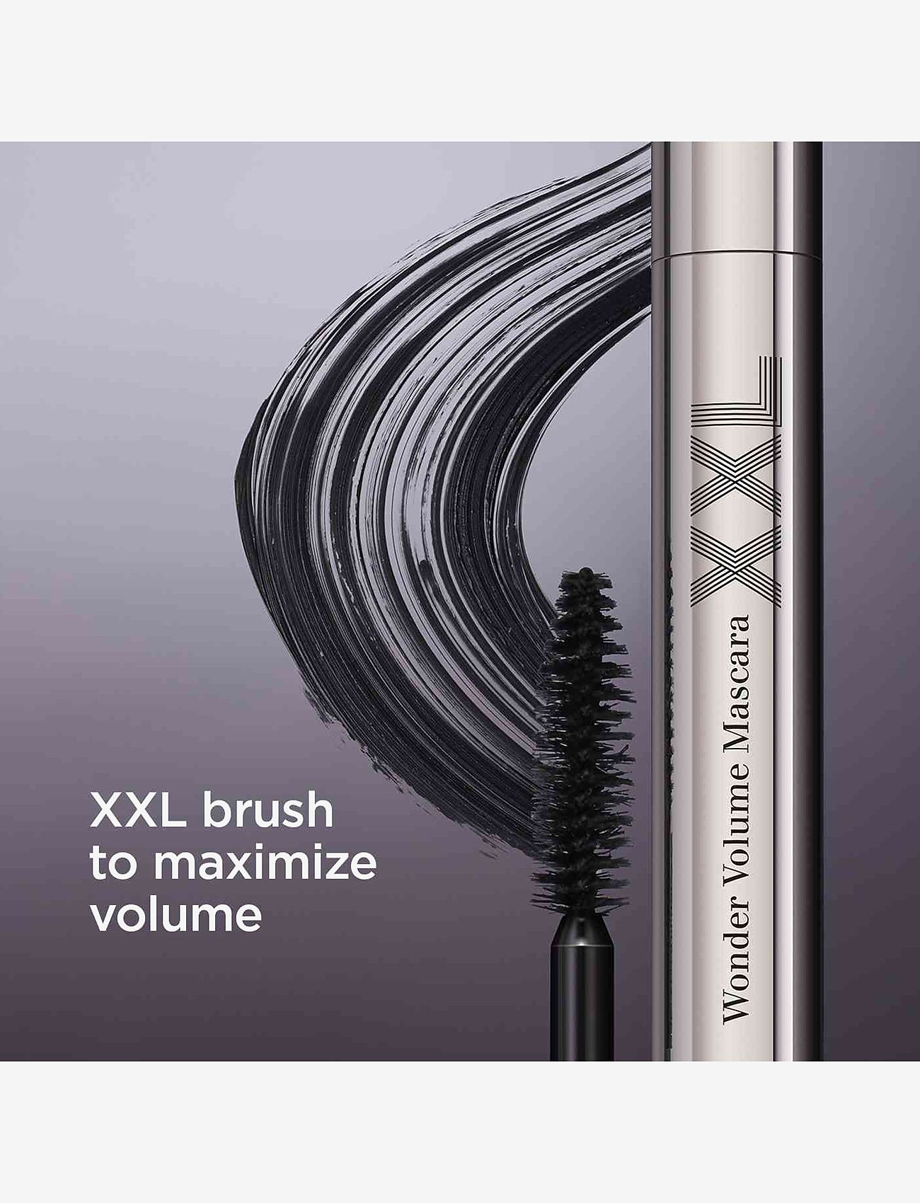 Clarins - Wonder Volume Mascara XXL 01 Extreme black 8 ml - Øjne & bryn - 01 extreme black - 1