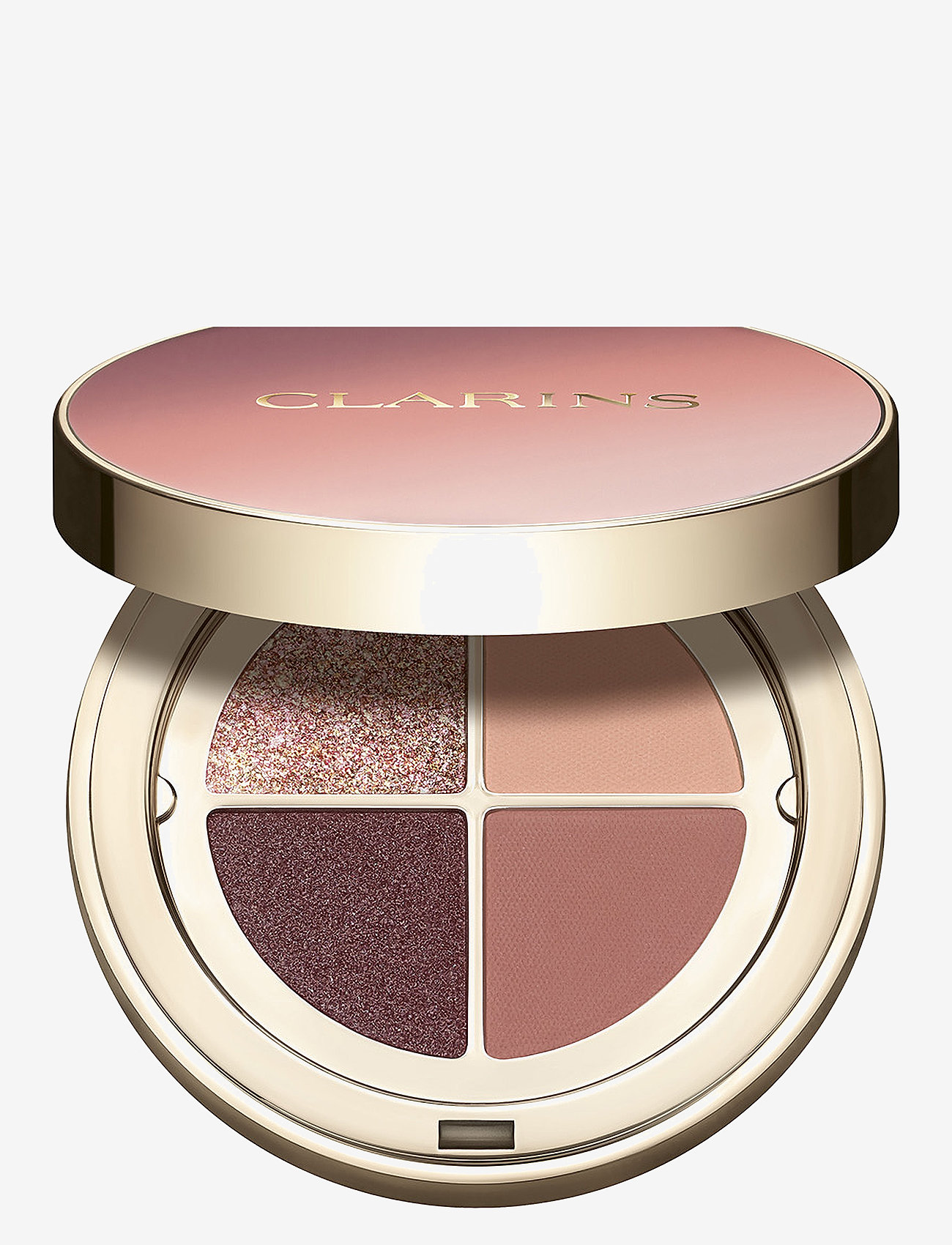 Clarins - Palette 4 Colour Eyeshadow 01 Fairy tale nude 4.2 gr - makeup - 01 fairy tale nude gradation - 1