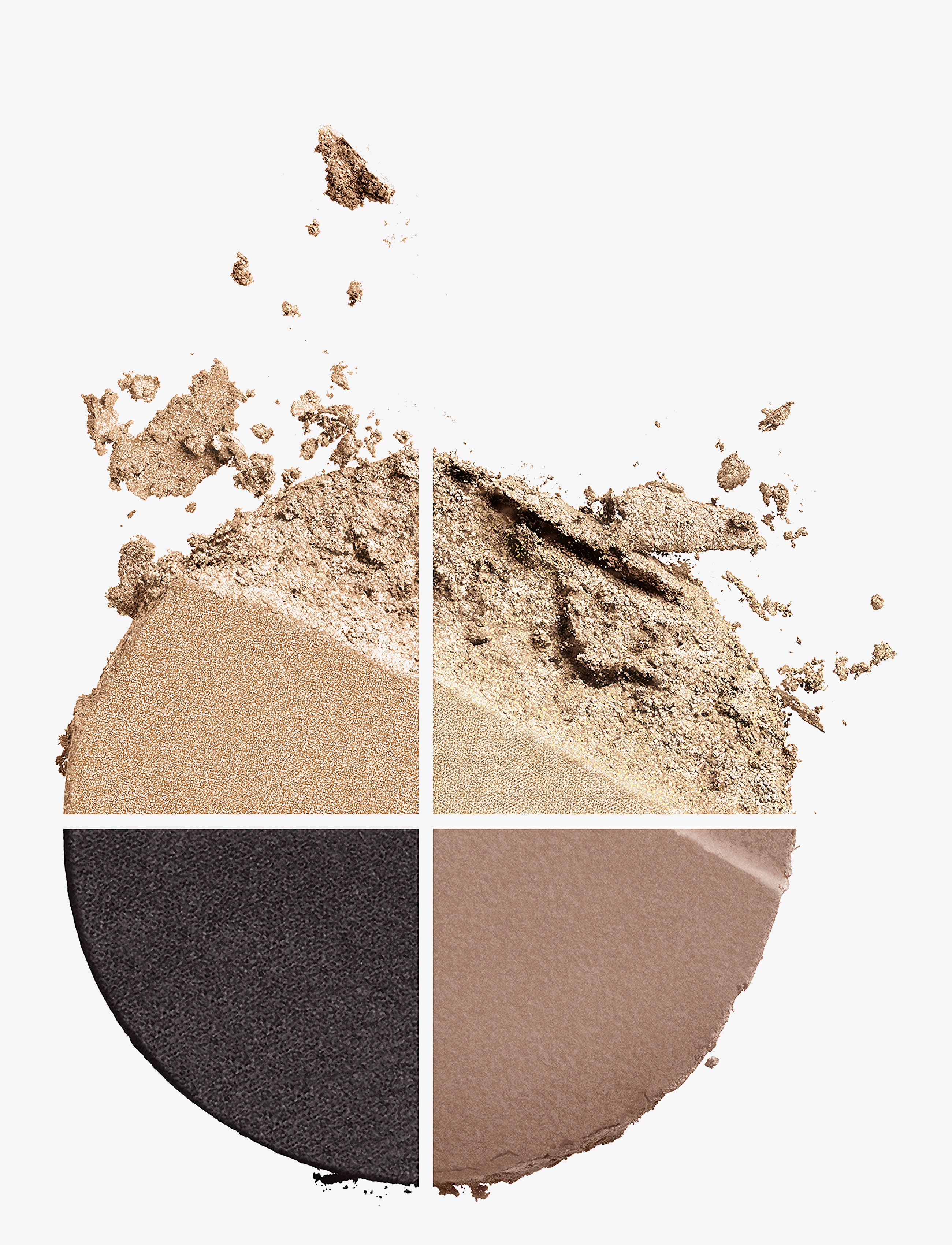 Clarins - Eye Quartet Palette 08 Amber Gradation - Ögon & bryn  - 08 amber gradation - 1