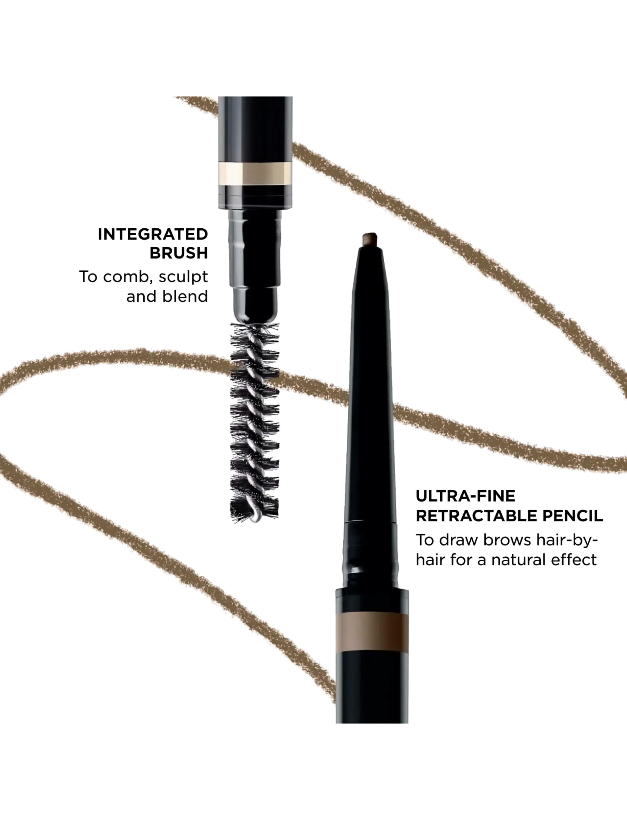 Clarins - Brow Pencil - Ögon & bryn  - cool brown - 2