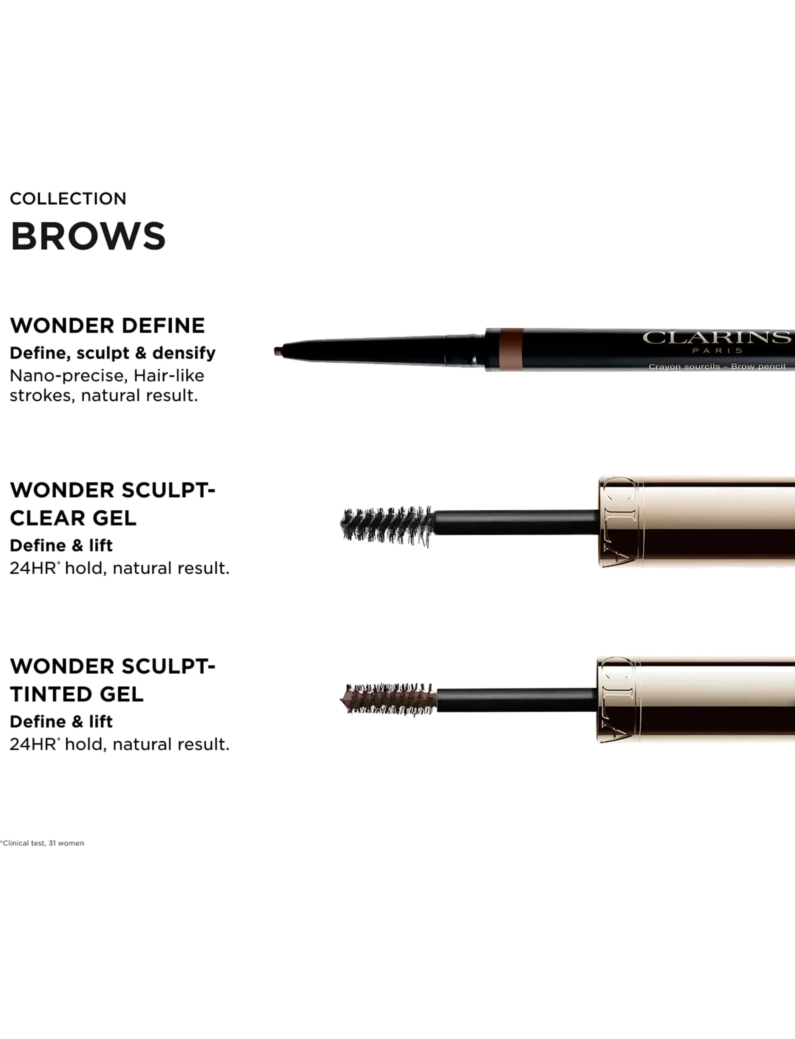 Clarins - Brow Pencil - Ögon & bryn  - cool brown - 5