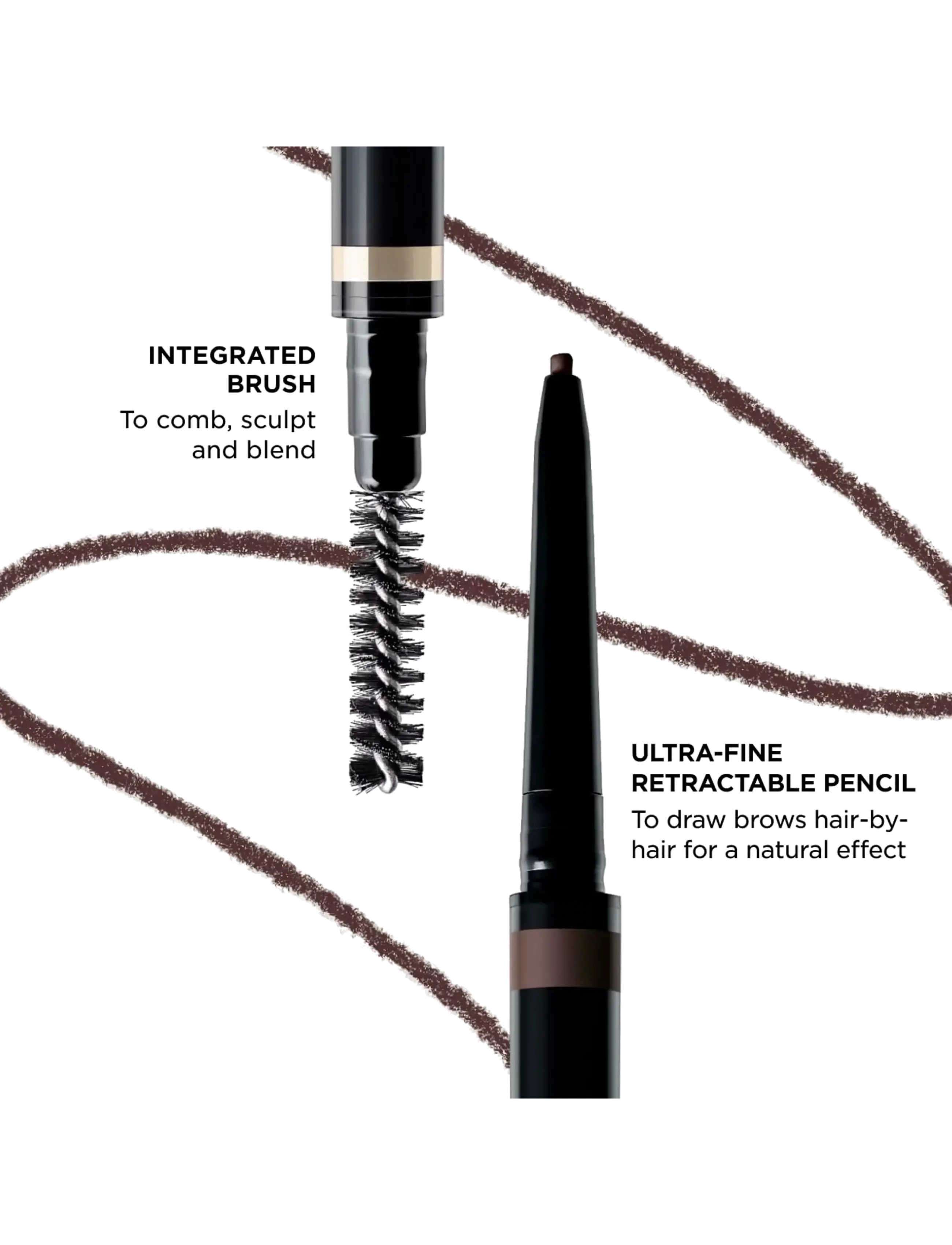 Clarins - Brow Pencil - Ögon & bryn  - dark brown - 2