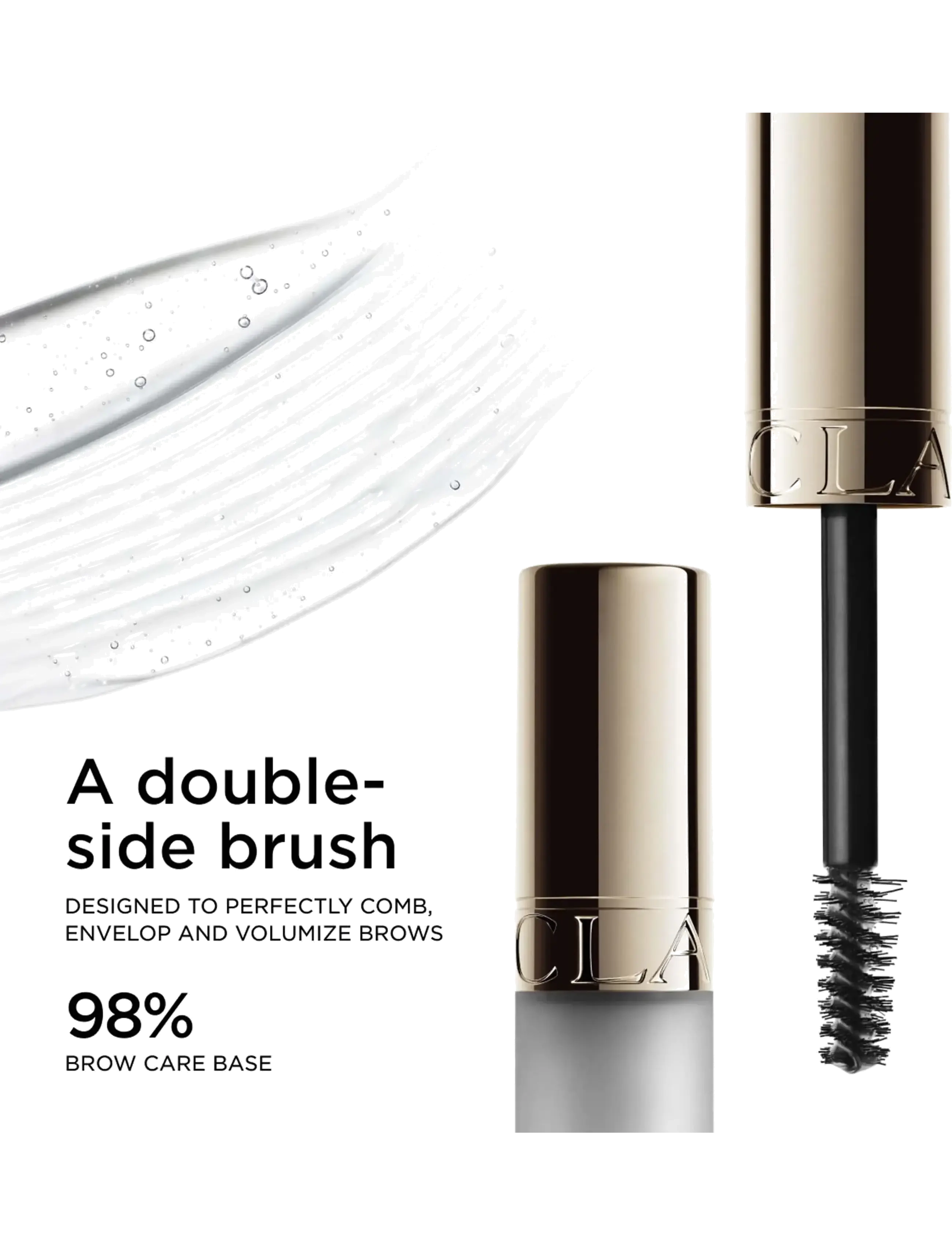 Clarins - Brow gel Clear 5 ml - Ögon & bryn  - clear - 2