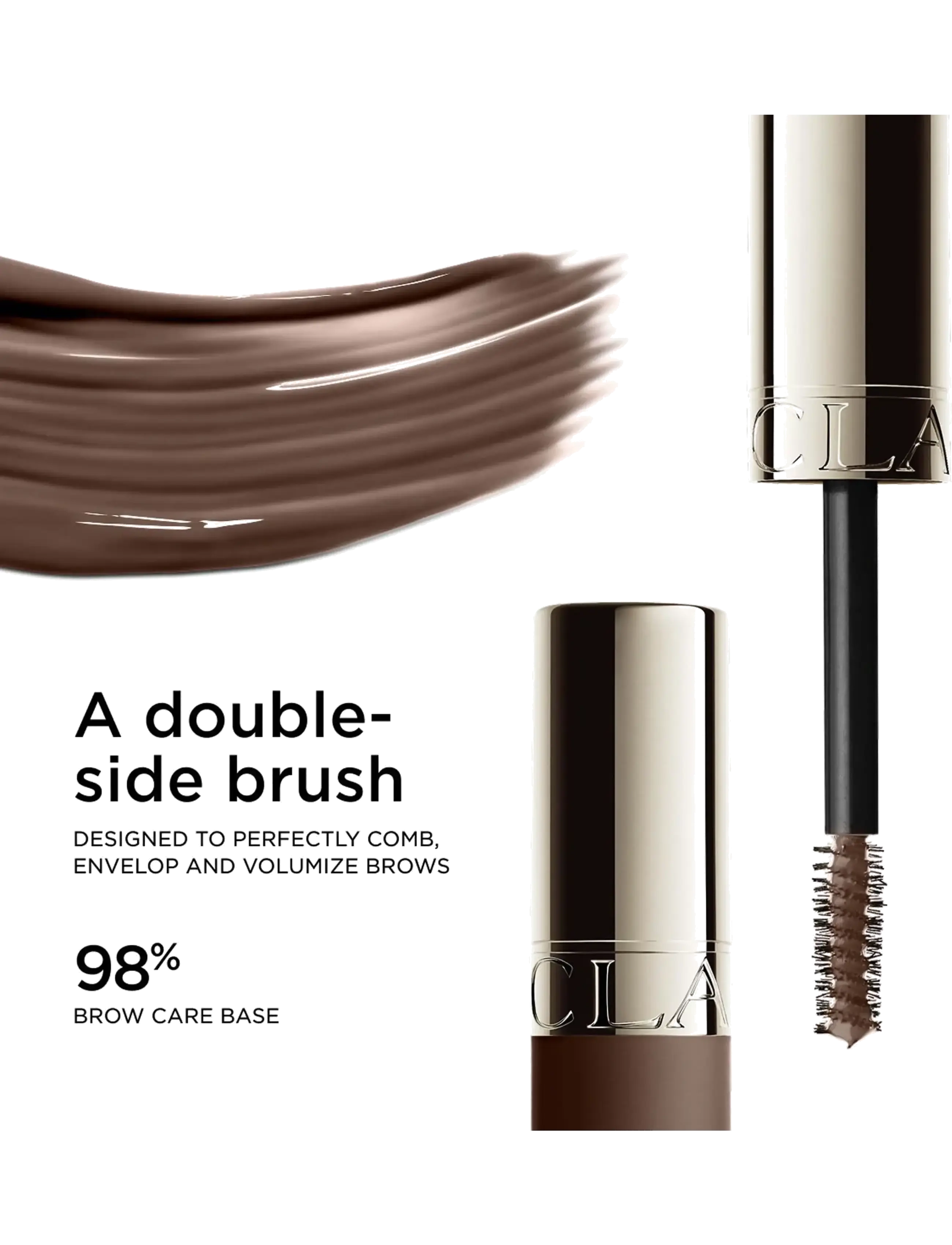 Clarins - Brow Gel - Øjne & bryn - warm brown - 2