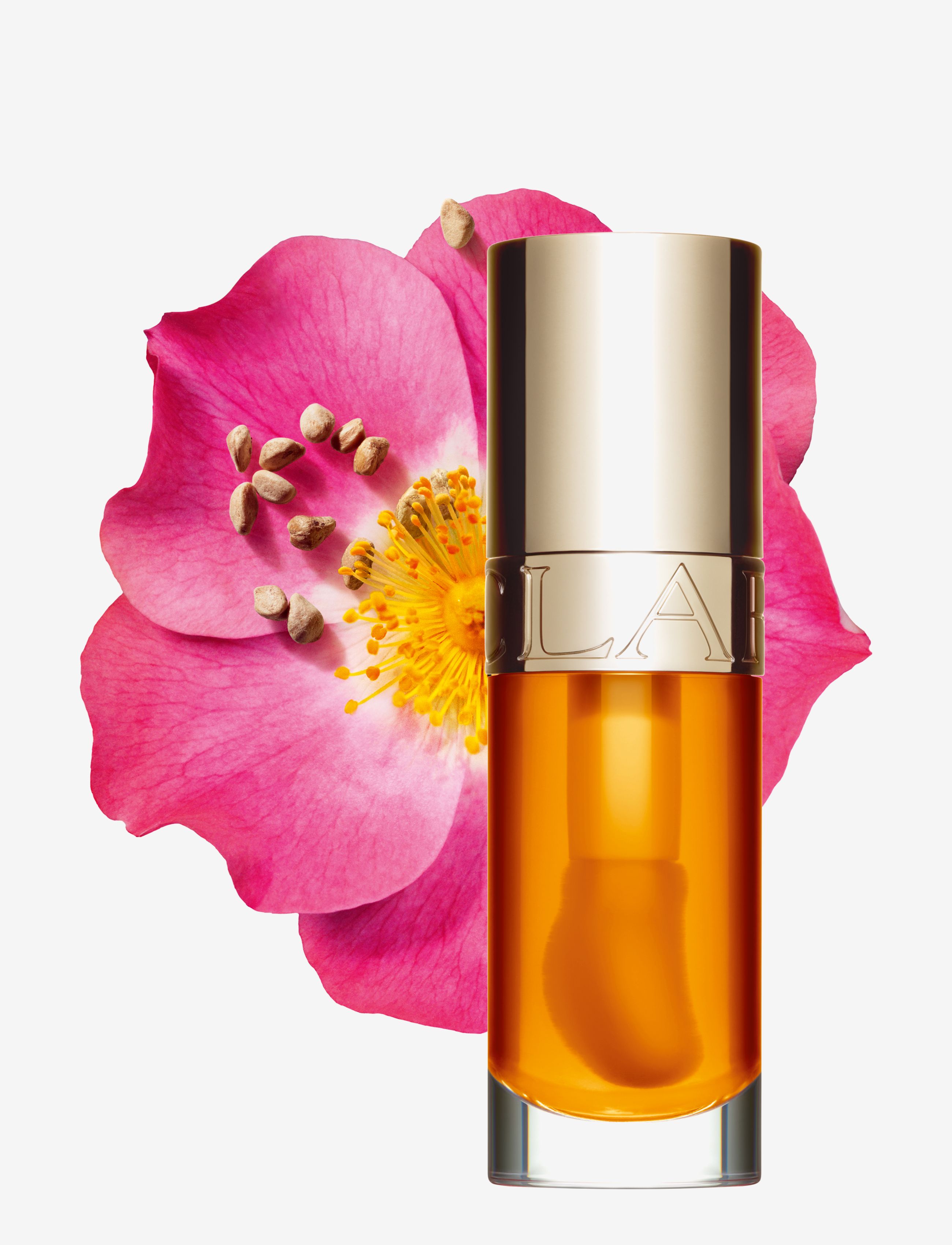 Clarins - Lip Comfort Oil 01 Honey 7 ml - leppepomader - 01 honey - 2