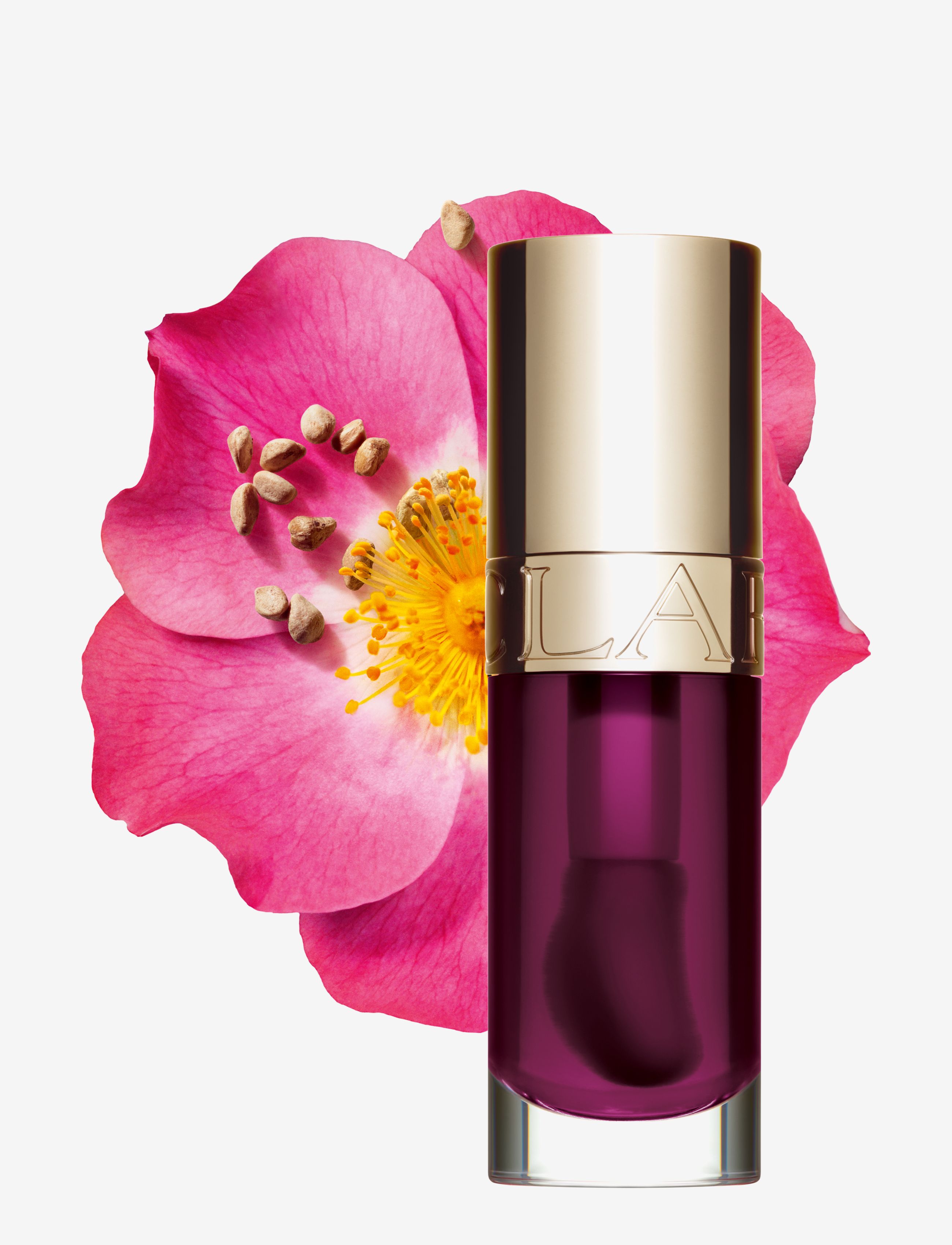 Clarins - Lip Comfort Oil 10 Plum 7 ml - 10 plum - 1
