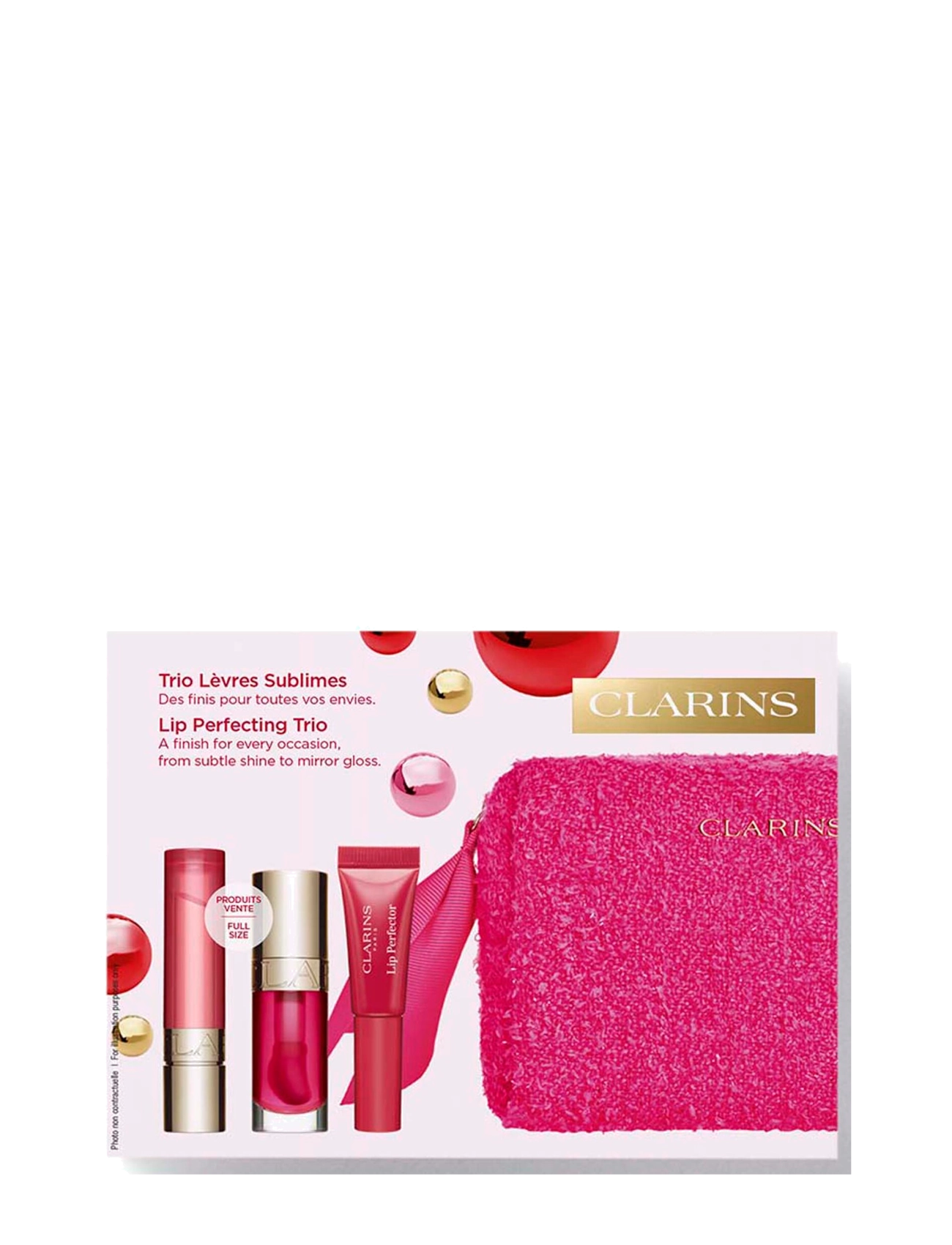 Clarins - Lip Comfort Oil LOB 02/LCO 01/Lip perfector mini 11.3 ml - mellem 200-500 kr - clear - 2