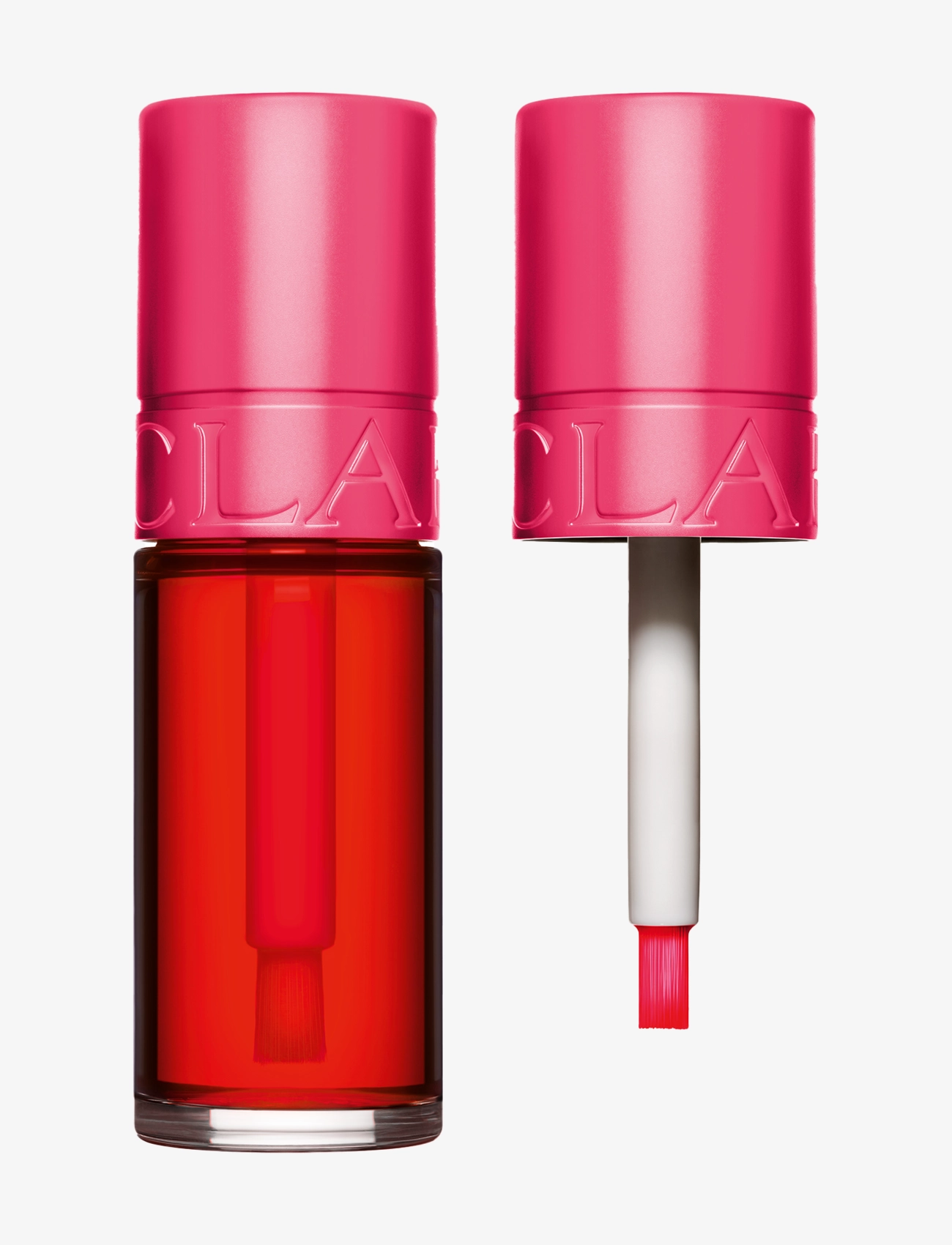 Clarins Water Lip Stain 01 Rose Water 7 Ml, Lipgloss, Pink, Str: 7 ML