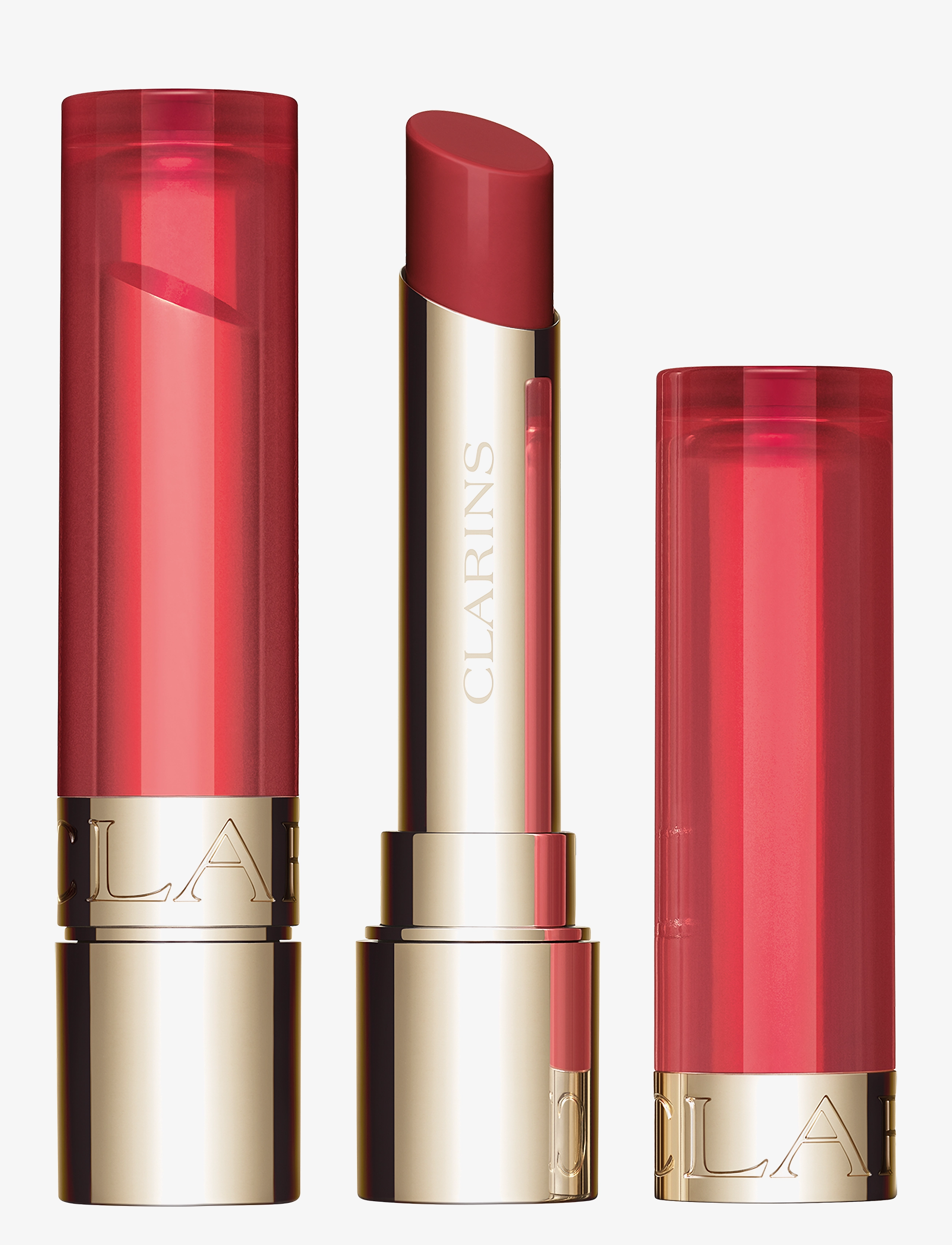 Clarins Lip Oil Balm 05 Cherry 3 Gr, Læbepleje, Rød, Str: 3 G