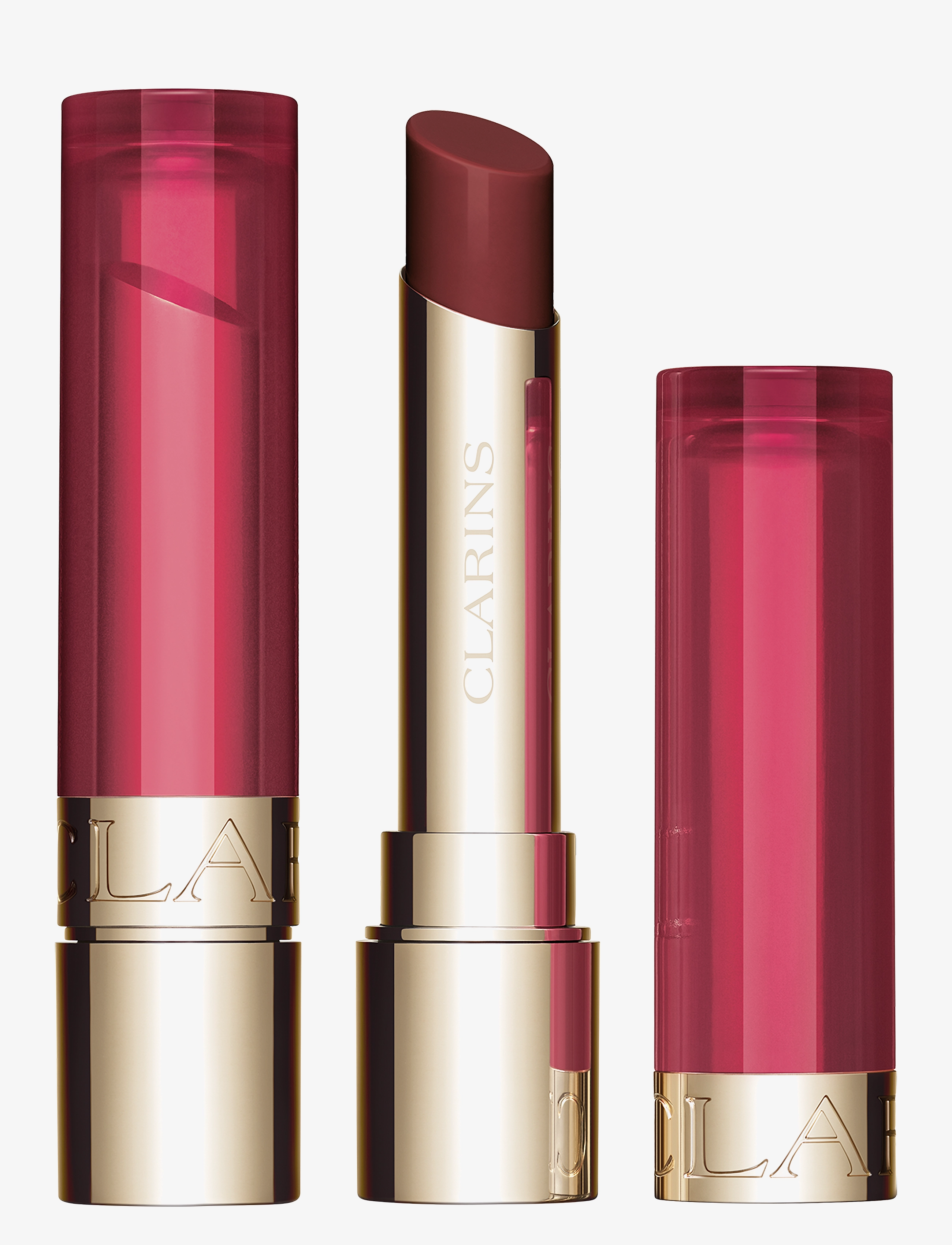 Clarins Lip Oil Balm 06 Fig 3 Gr, Læbepleje, Nude, Str: 3 G