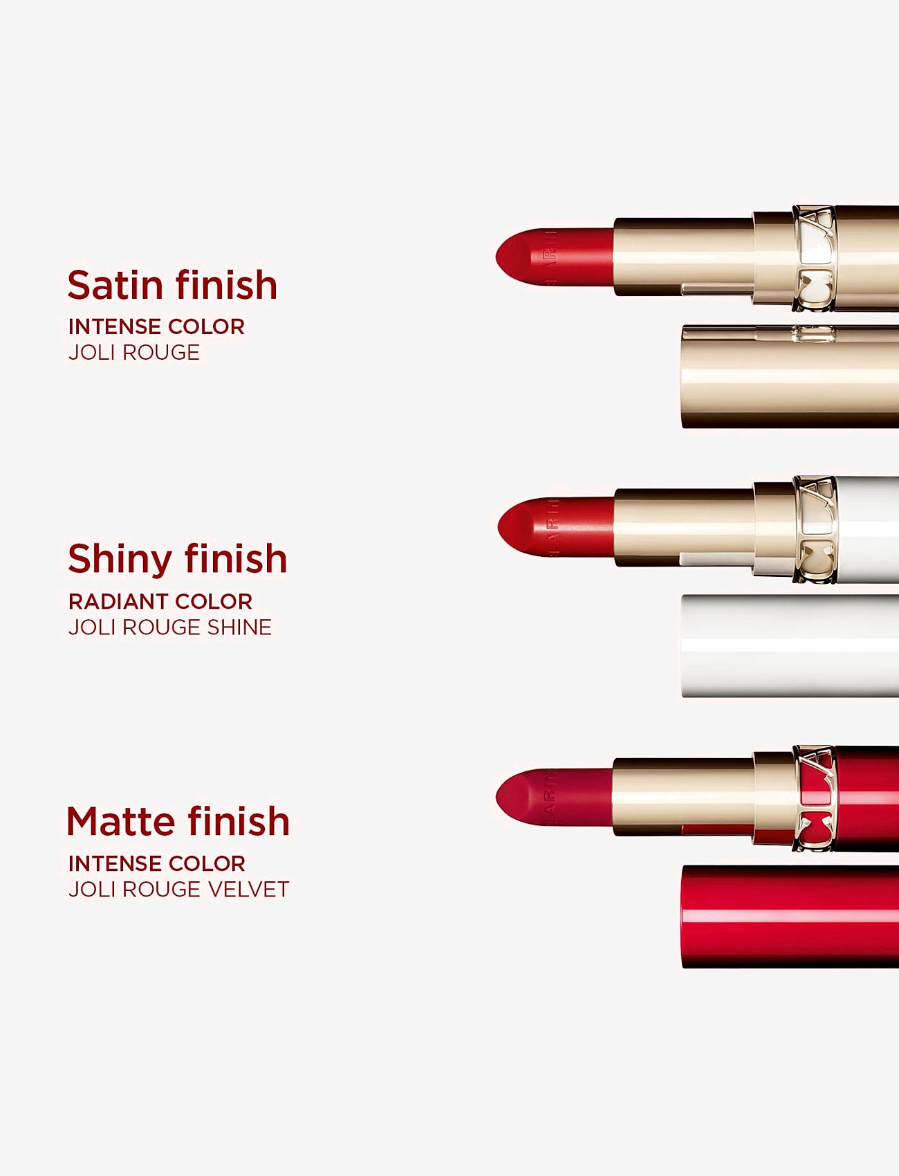 Clarins - Joli Rouge Velvet 792v 3.5 gr - makeup - 792v poppy - 3