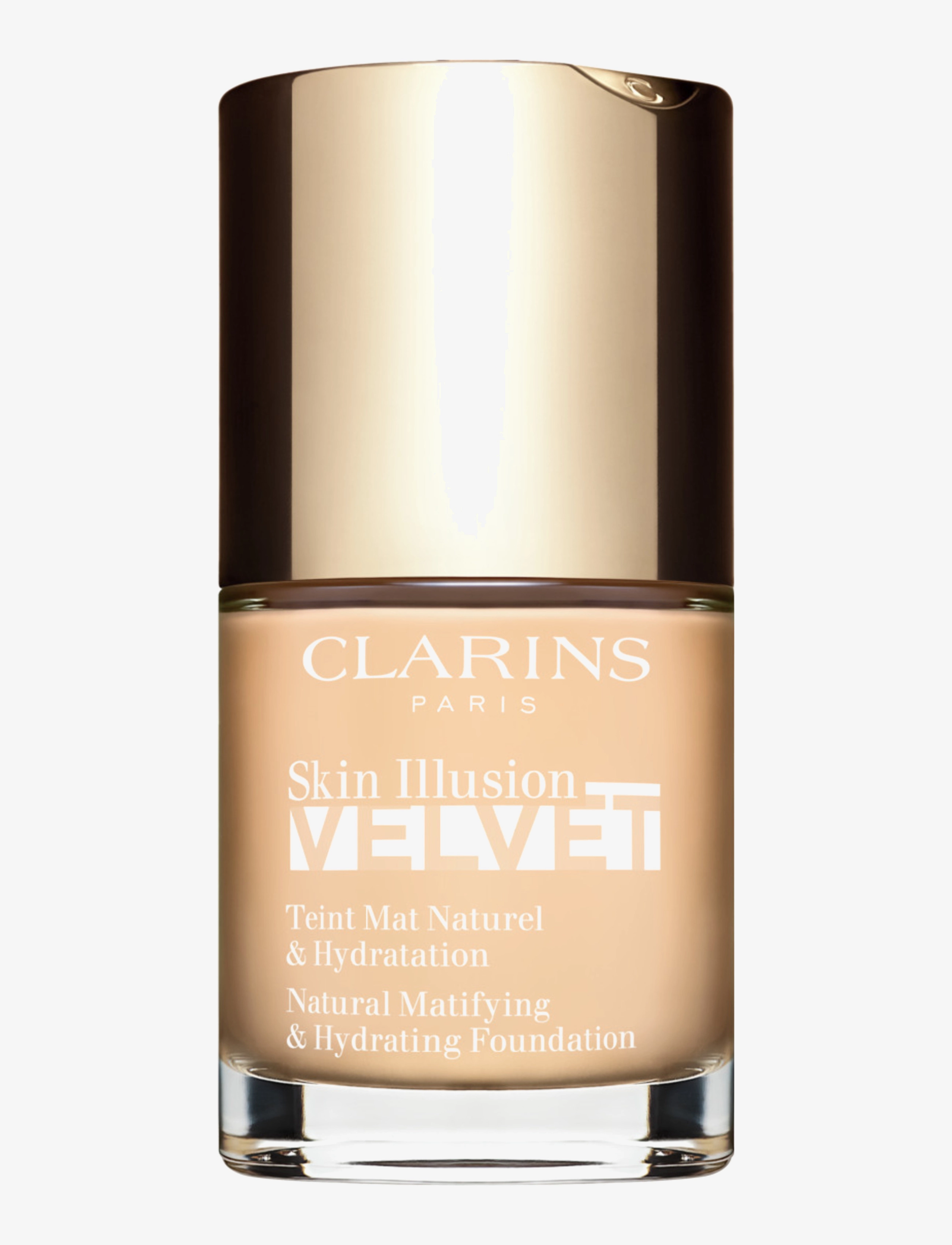 Clarins Skin Illusion Velvet - Smink - 100.3N SHELL / natural