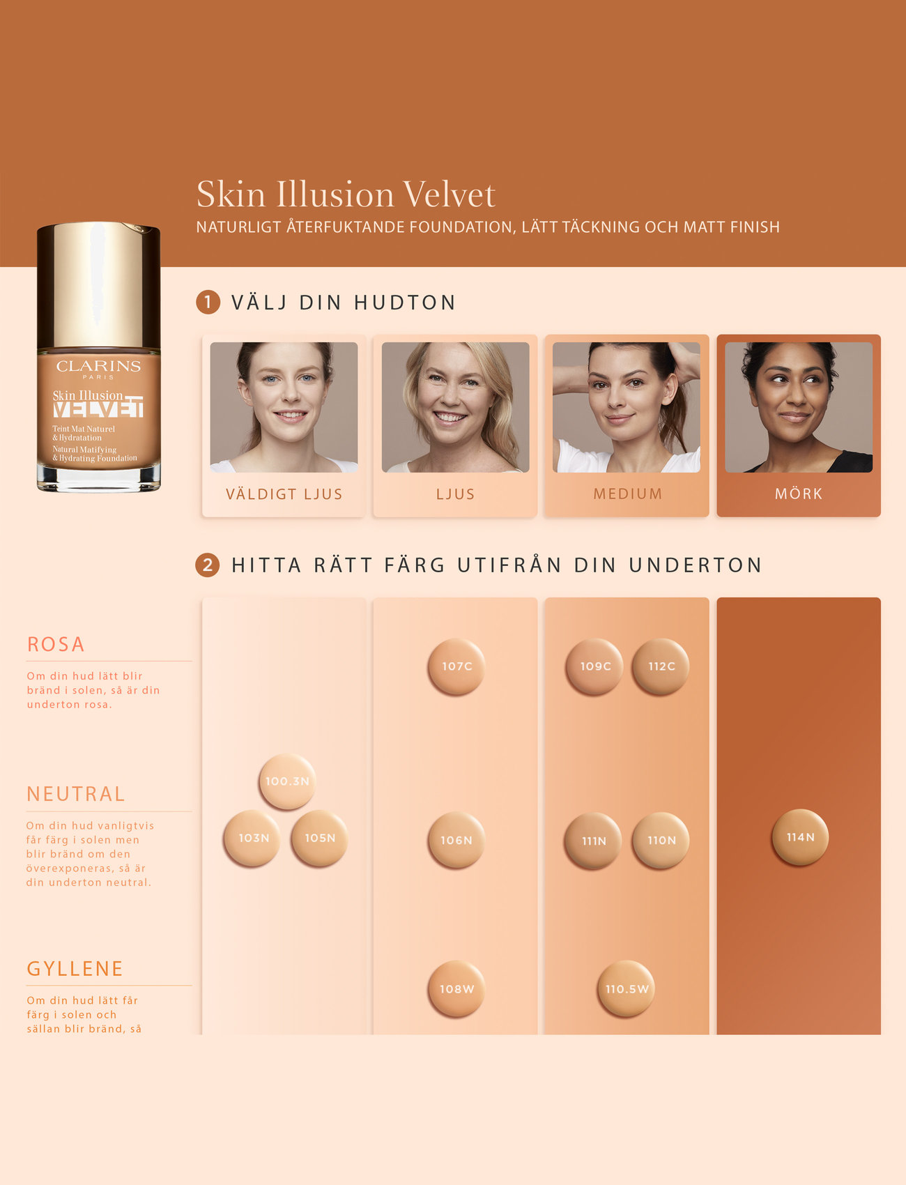 Clarins - Skin Illusion Velvet - makeup - 107c beige - 2