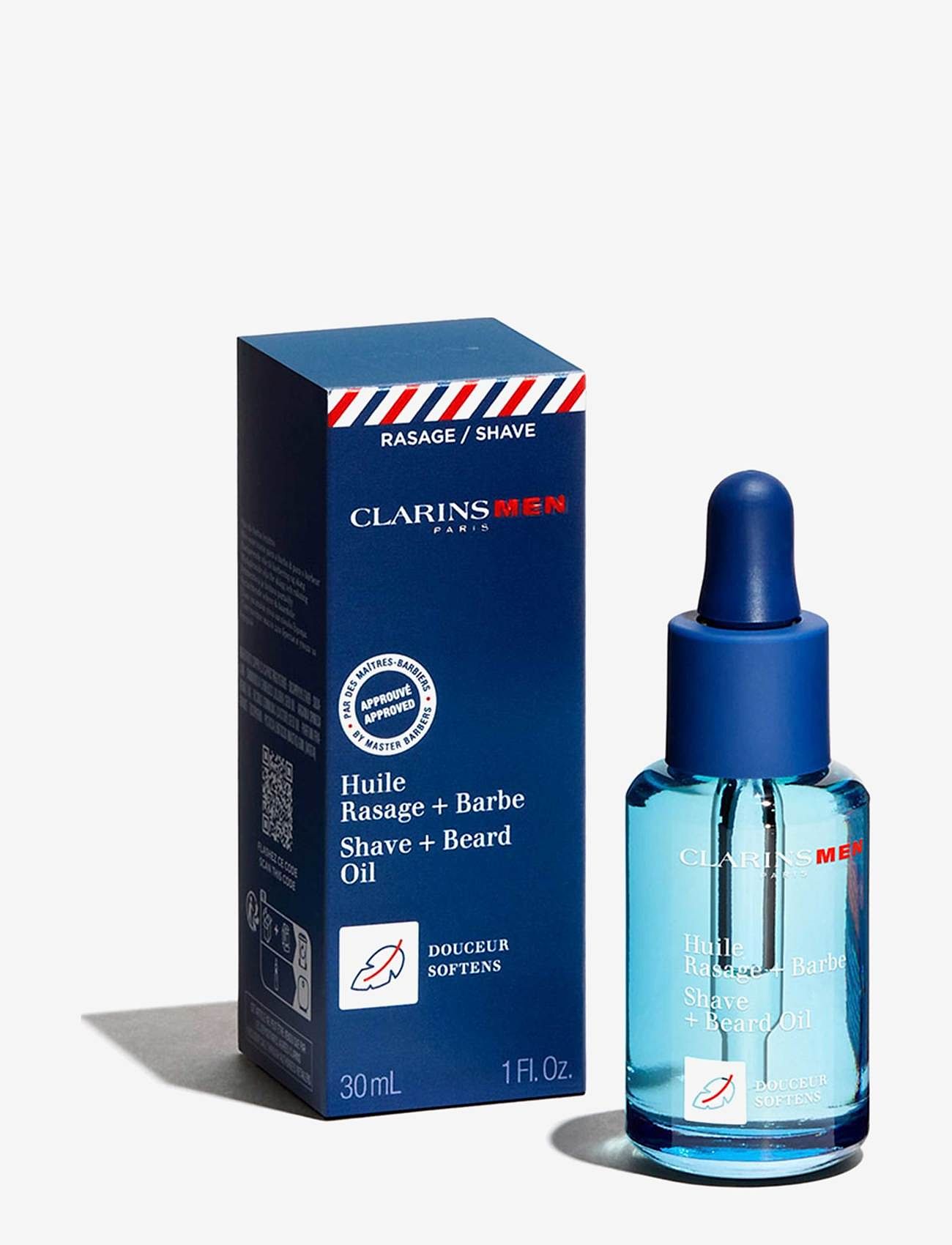 Clarins - Men Shave + Beard Oil - skäggolja - no colour - 1