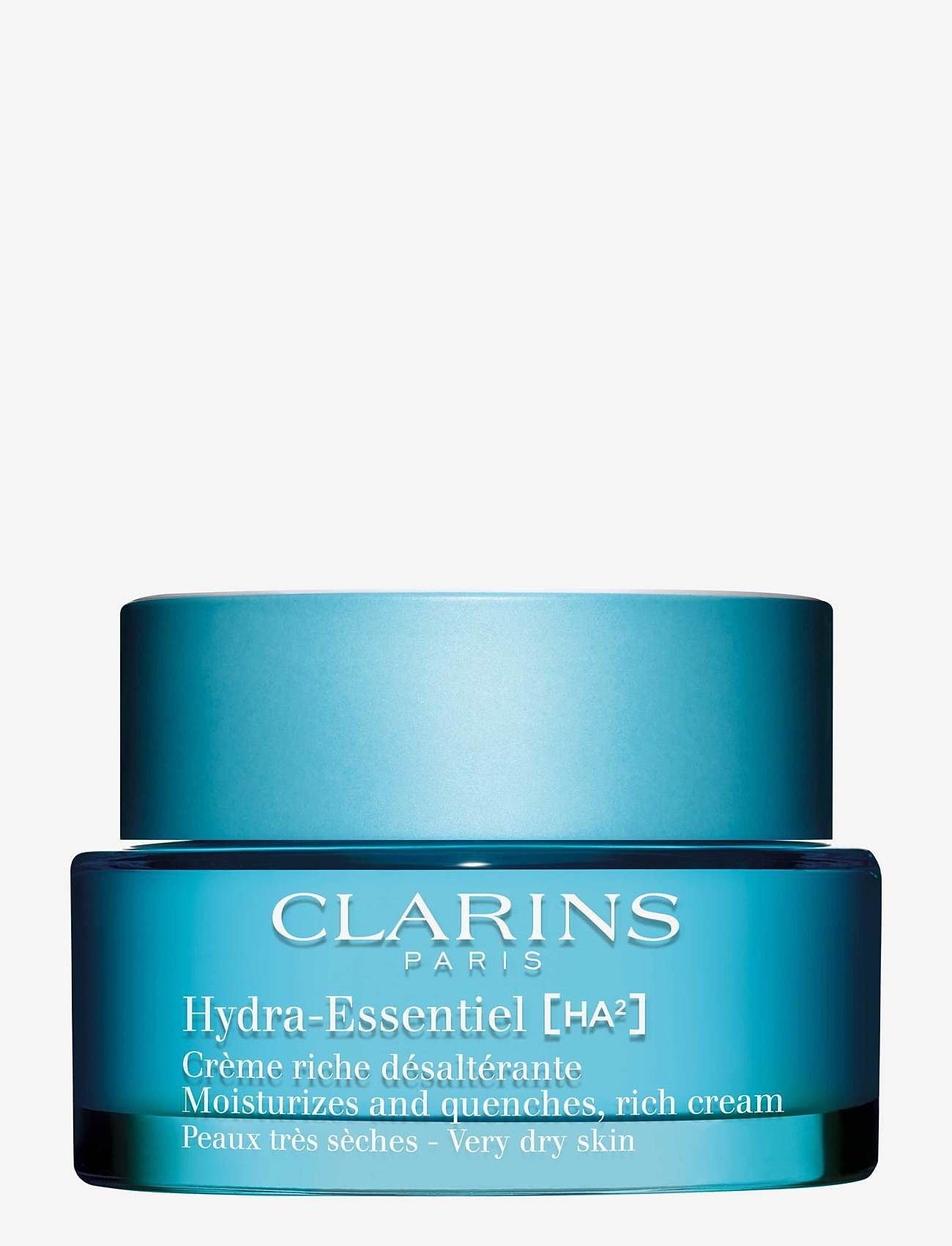 Clarins - Hydra-Essentiel Moisturizes and quenches, rich cream Very dry skin - sommerens hudpleje - no colour - 0