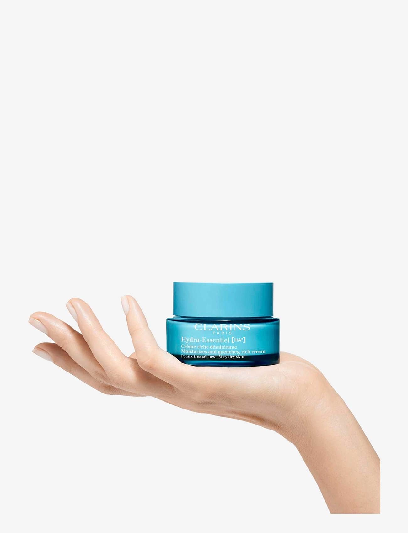 Clarins - Hydra-Essentiel Moisturizes and quenches, rich cream Very dry skin - sommerens hudpleje - no colour - 4