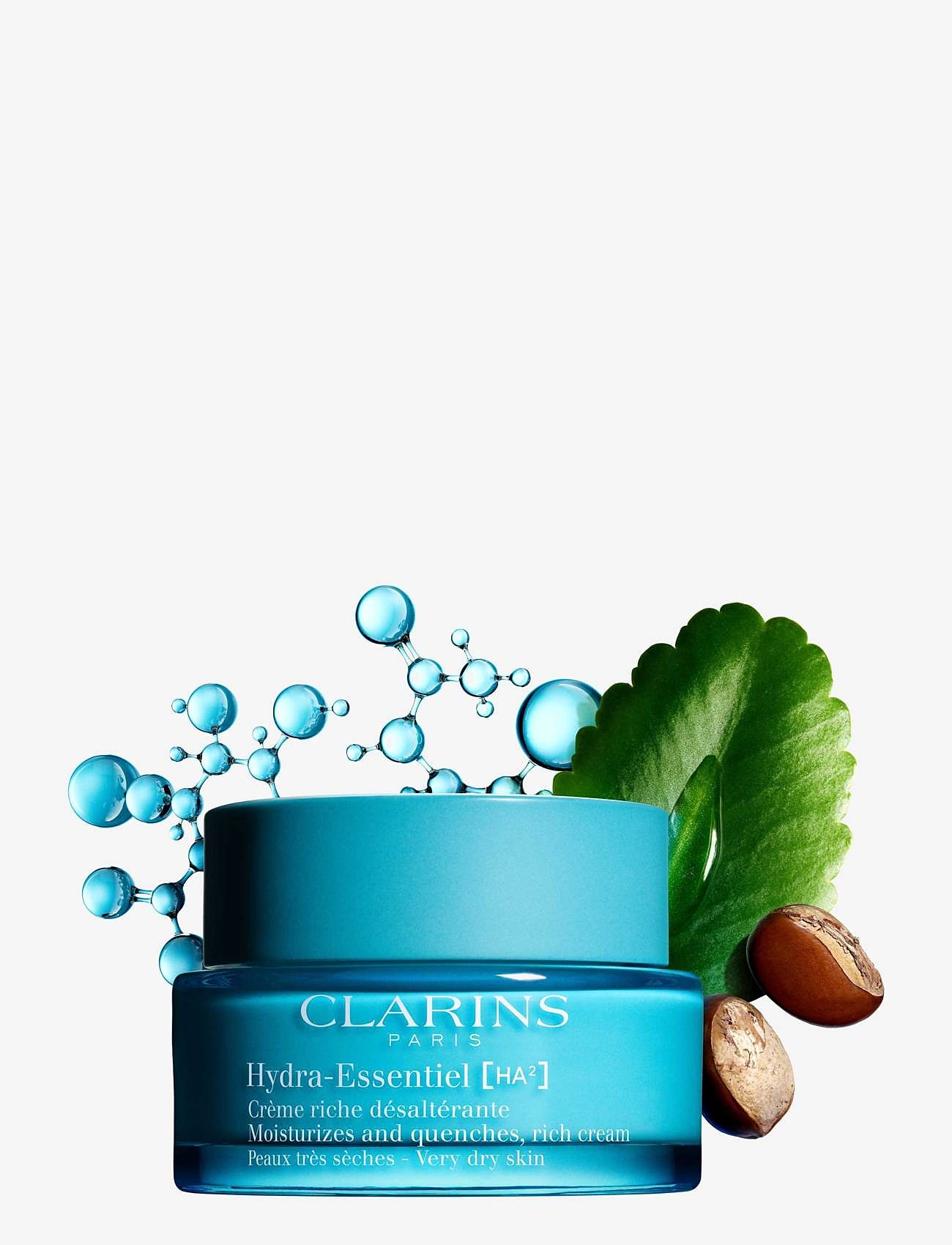 Clarins - Hydra-Essentiel Moisturizes and quenches, rich cream Very dry skin - sommerens hudpleje - no colour - 5