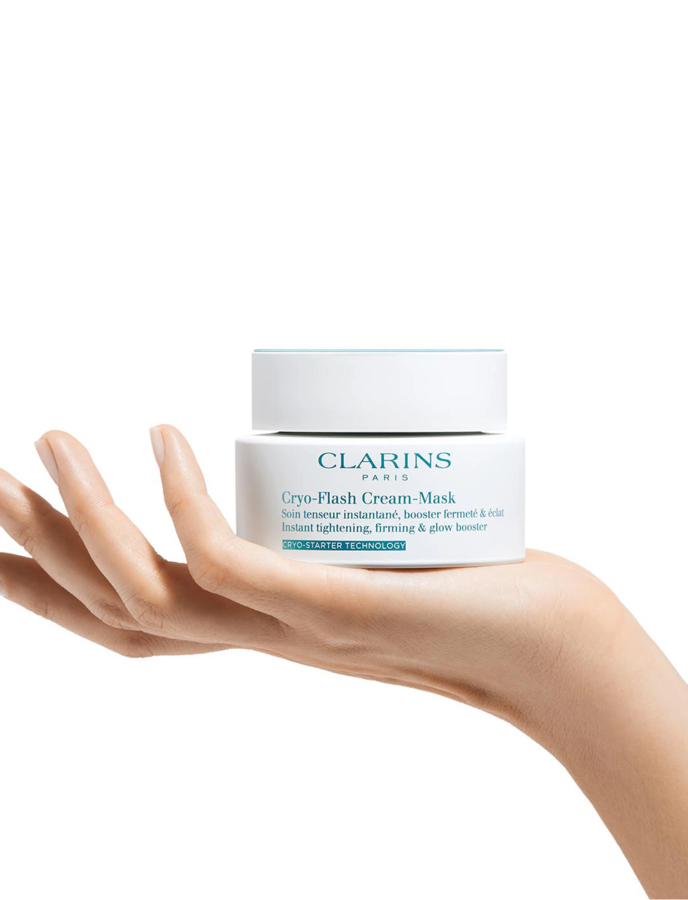 Clarins Cryo-Flash Cream-Mask, 75 ml, Nude, Ansigtsmasker > Anti-Age Masker, Dame