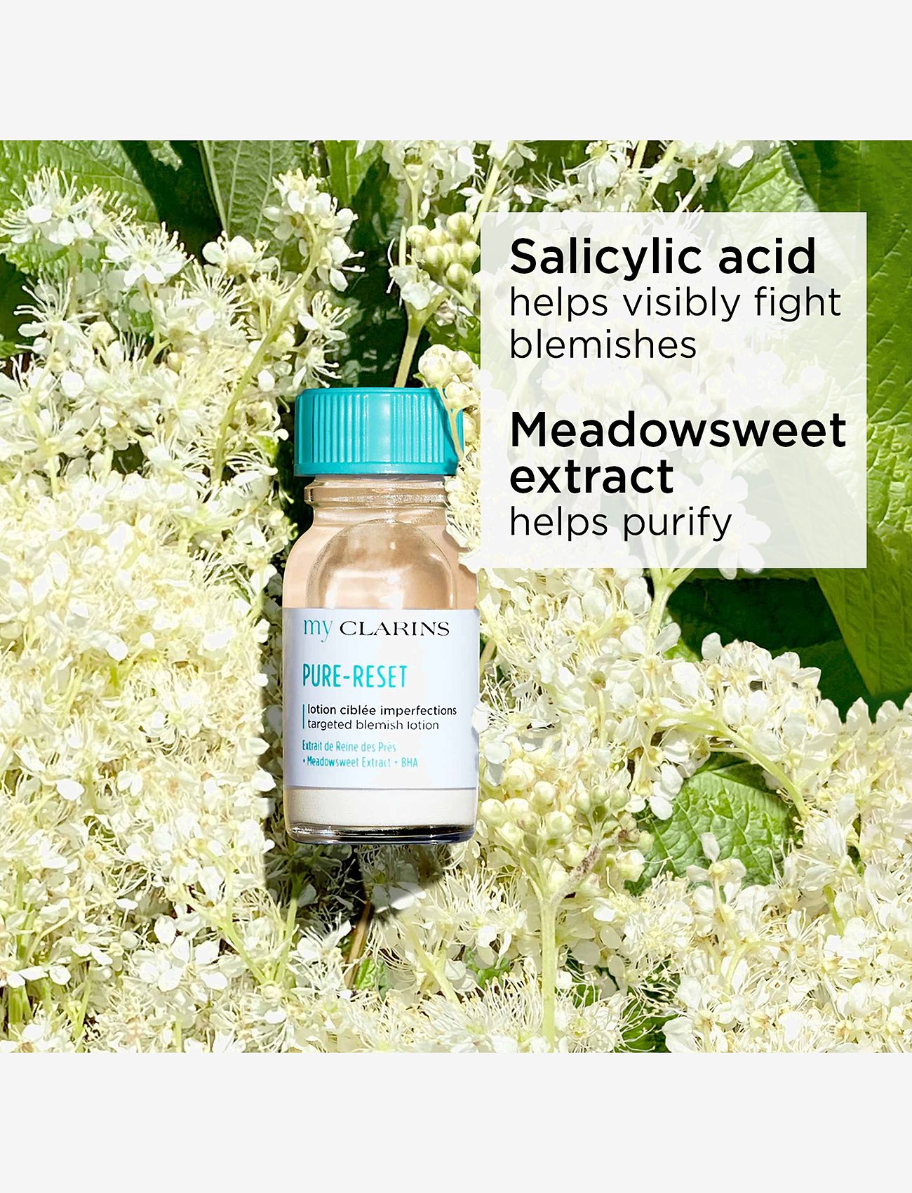 Clarins - MyPure-Reset Targeted Blemish Lotion - hudpleie for sommeren - clear - 2