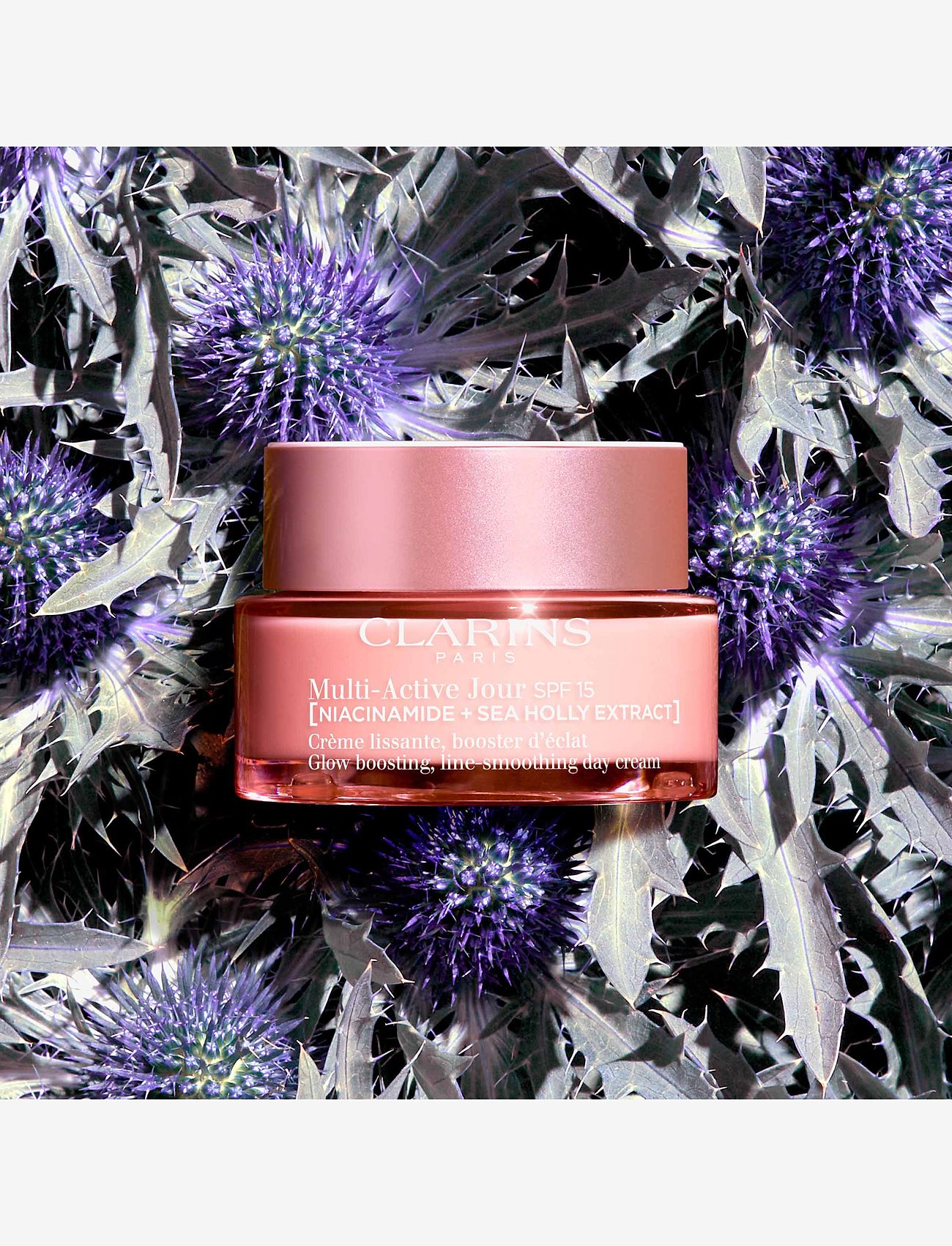 Clarins - Multi-Acive Glow boosting, line-smoothing day cream SPF 15 All skin types - sommerens hudpleje - clear - 4