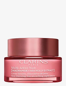 Multi-Acive Skin renewing, line-smoothing night cream All skin types, Clarins