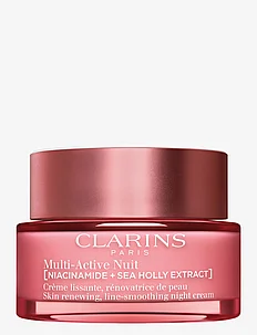 Multi-Acive Skin renewing, line-smoothing night cream Dry skin, Clarins