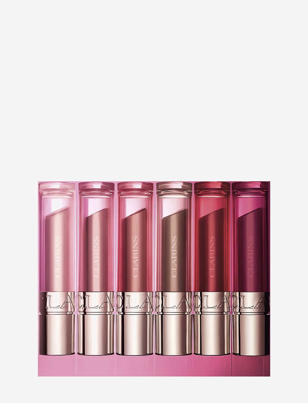 Clarins - Lip Comfort Oil Balm - läppbalsam - 01 transparent perfector pink - 1