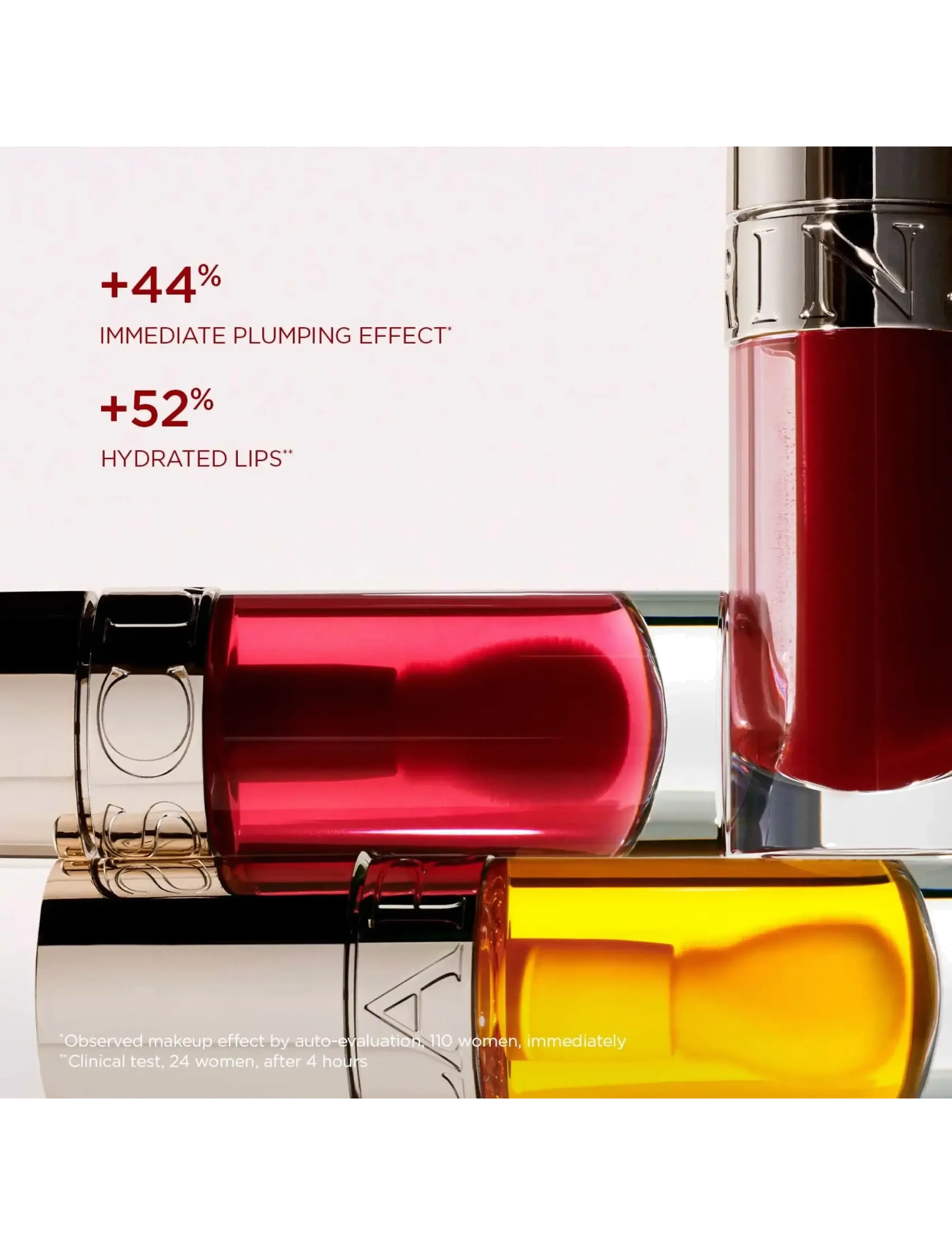 Clarins - Lip Comfort Oil - smink - 54 iconic red - 4