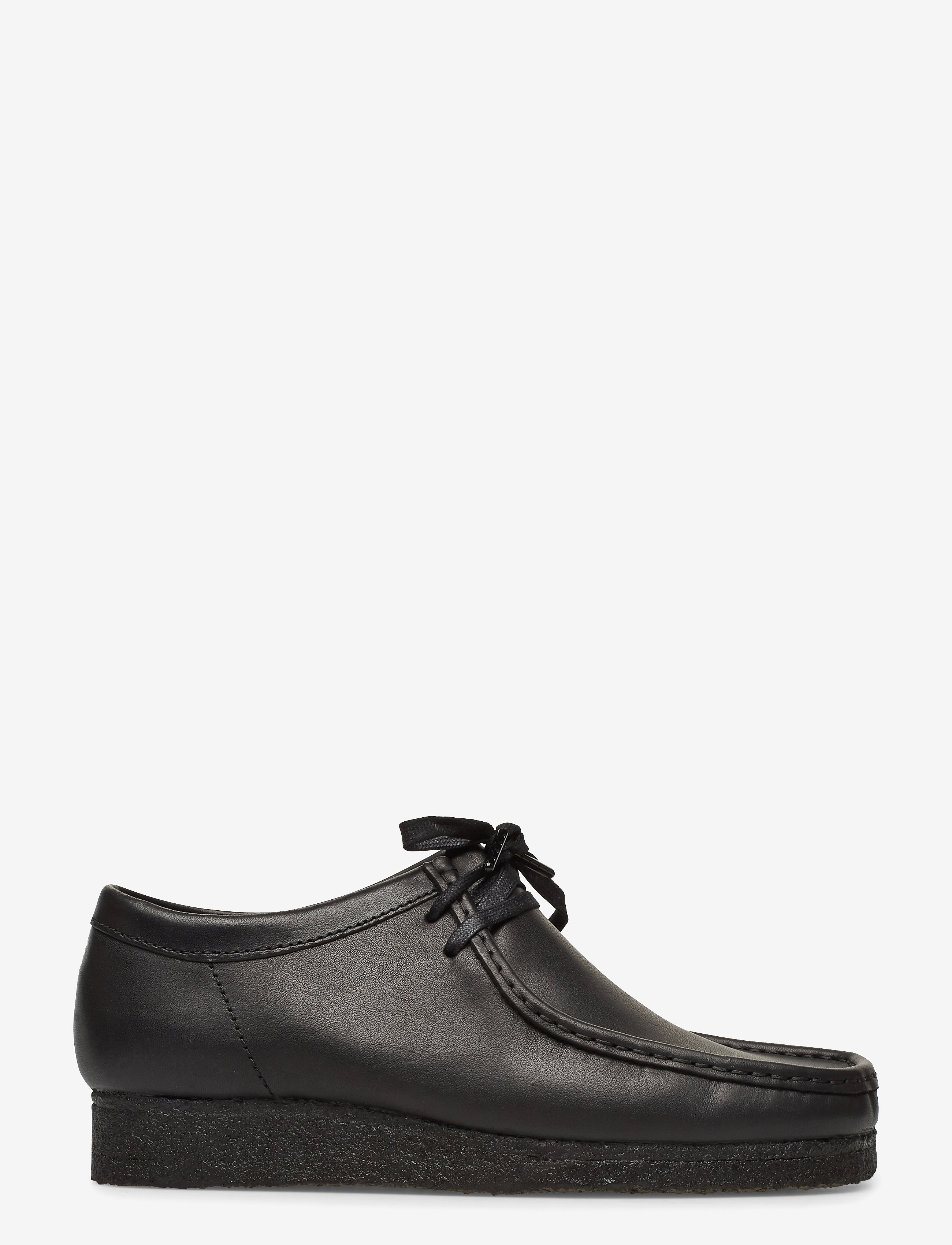 Clarks Originals - Wallabee G - desert boots - black leather - 1