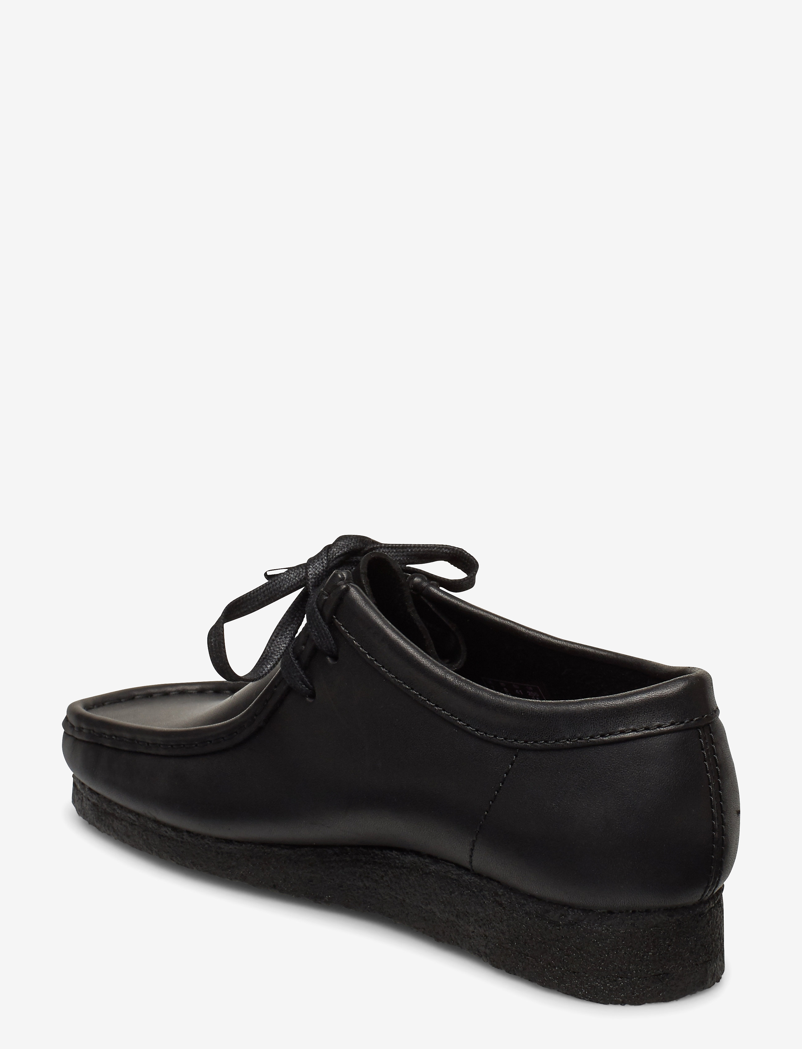 Clarks Originals - Wallabee G - desert boots - black leather - 2