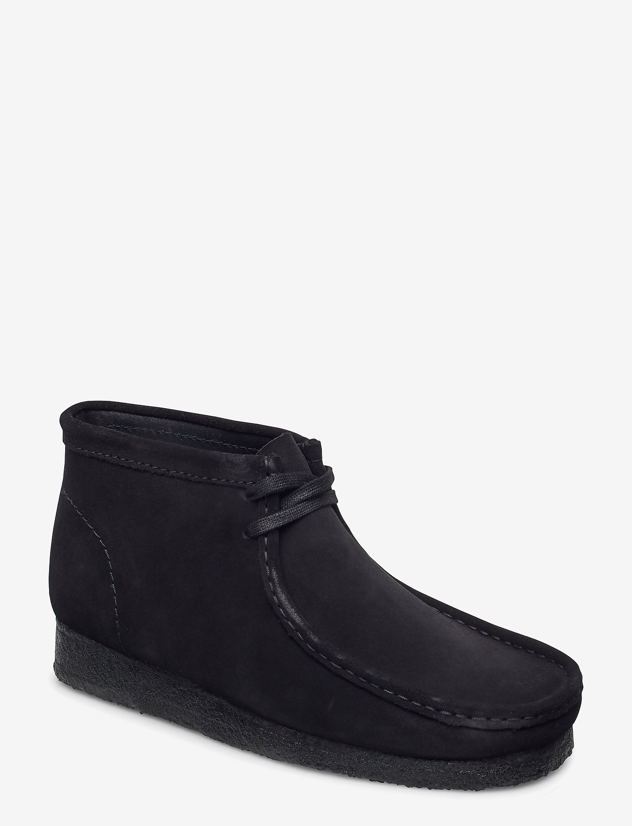 Clarks Originals - Wallabee Boot G - moc toe sko - black sde - 0