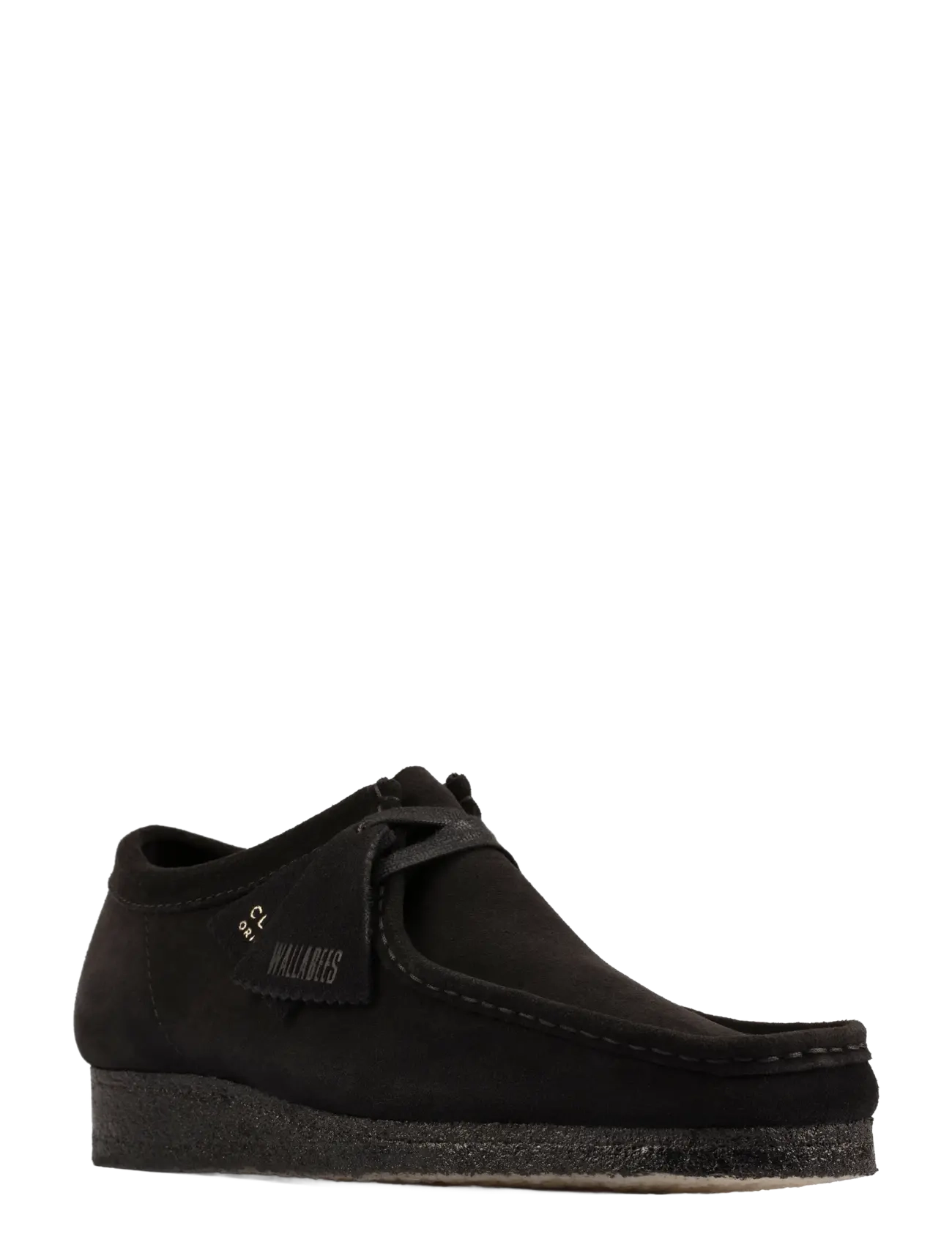 Clarks Originals - Wallabee G - moc toe skor - black sde - 1