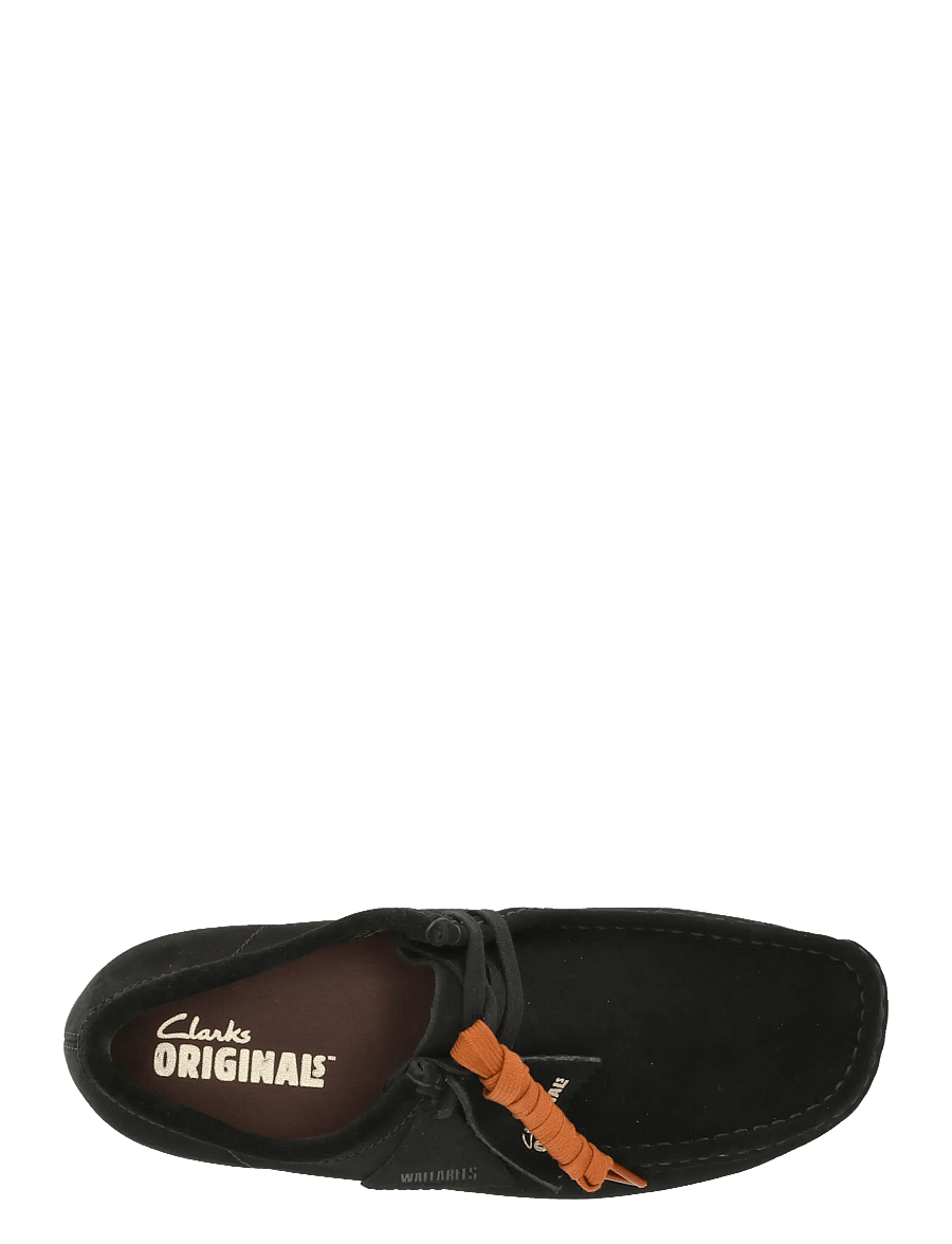 Clarks Originals - Wallabee G - moc toe skor - black sde - 3