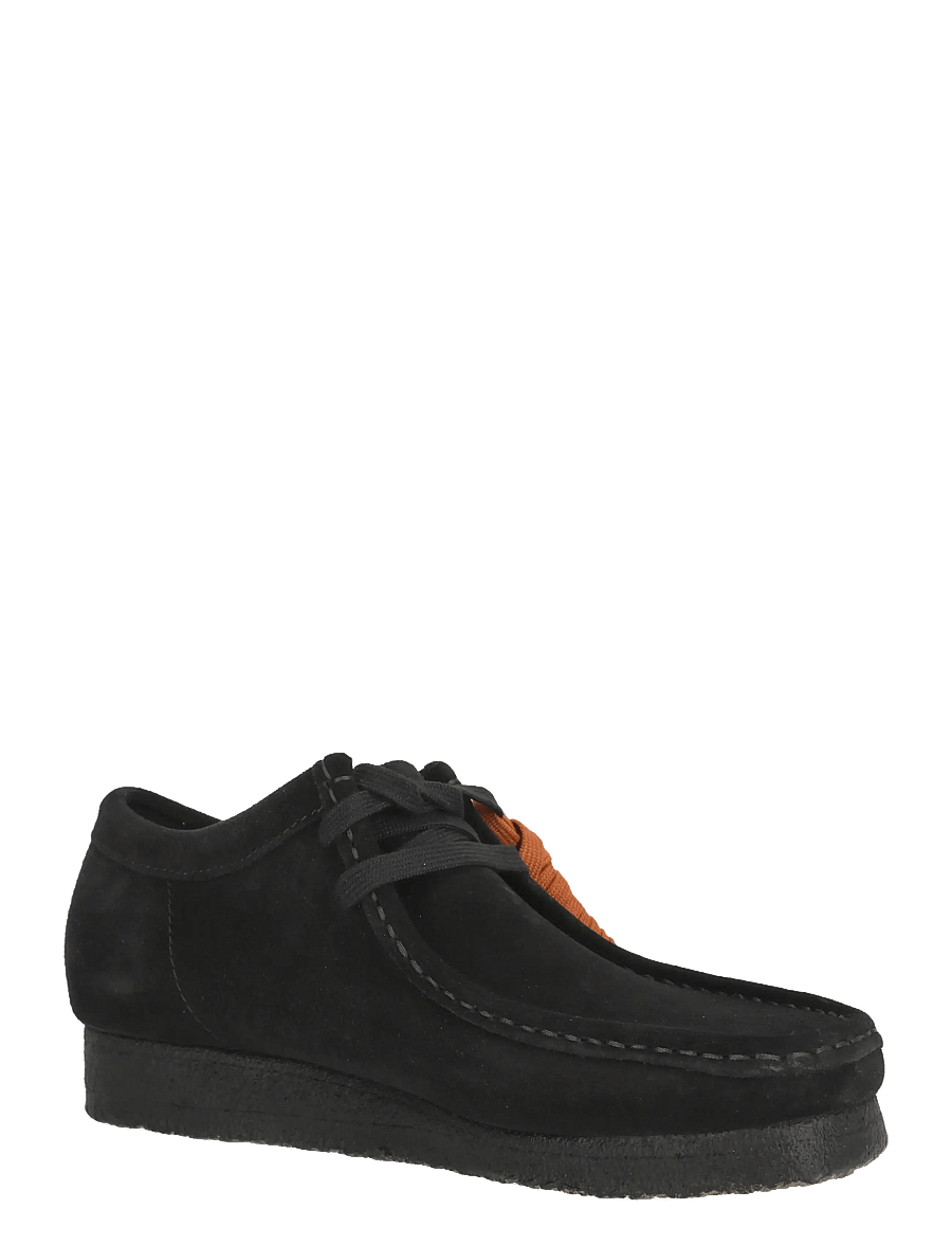 Clarks Originals - Wallabee G - moc toe skor - black sde - 5