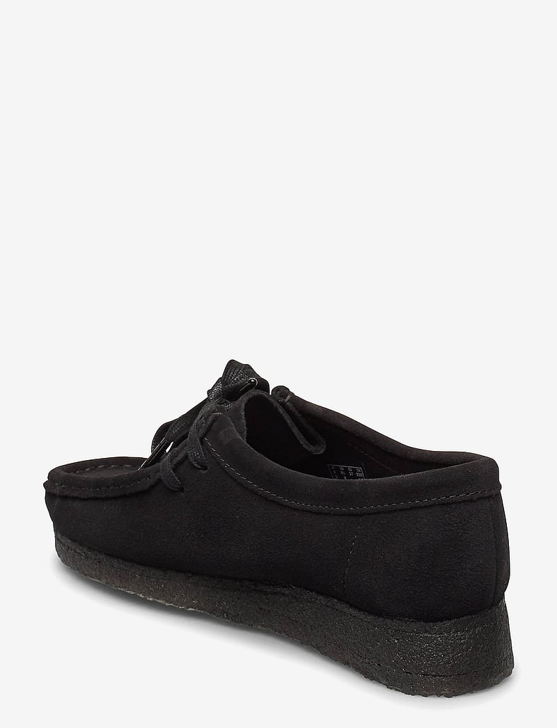 Clarks Originals - Wallabee. D - modetrends - black sde - 2