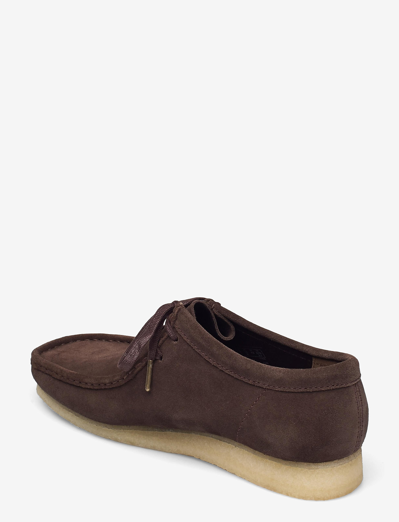 Clarks Originals - Wallabee G - moc-toe boots - dark brown suede - 2