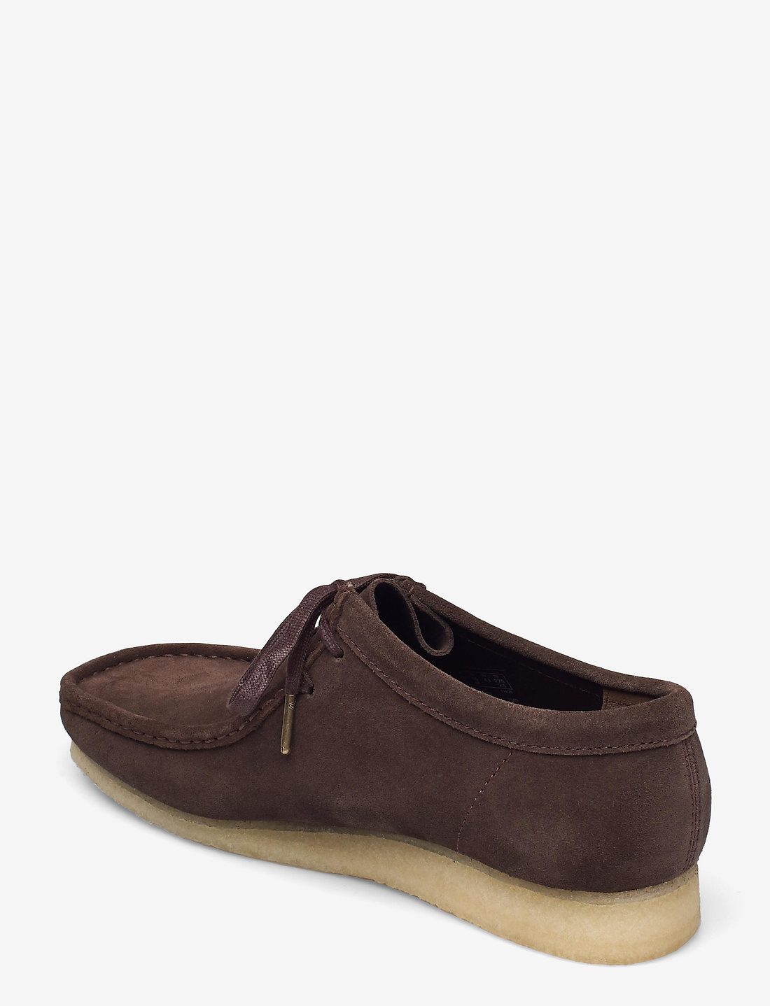 Clarks Originals - Wallabee G - moc toe sko - dark brown suede - 2