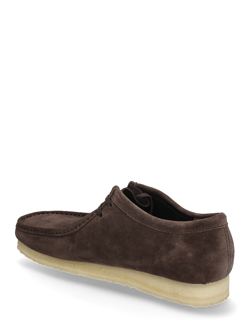 Clarks Originals - Wallabee G - moc toe skor - dark brown suede - 2