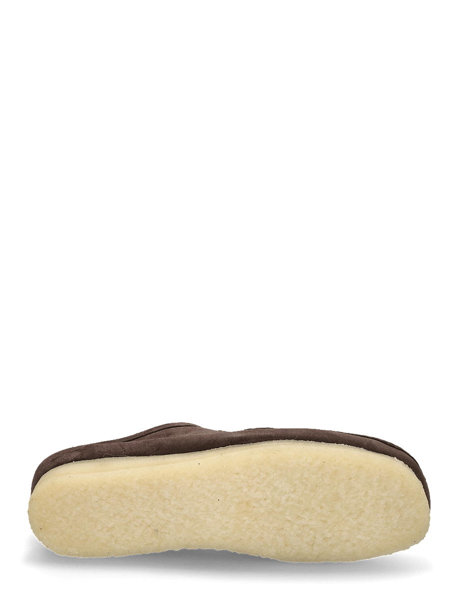Clarks Originals - Wallabee G - moc toe sko - dark brown suede - 4