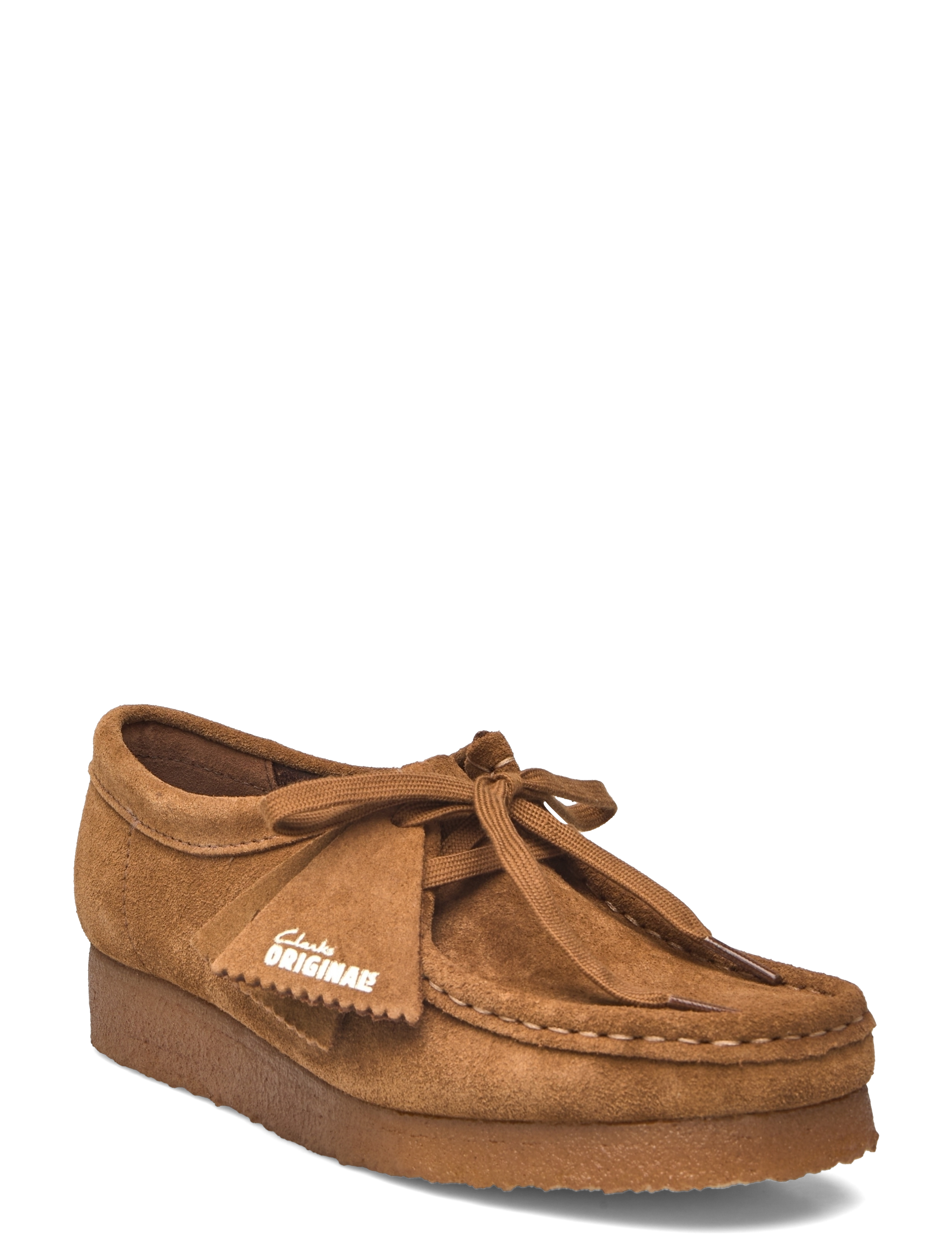 Clarks Originals Wallabee. D - Snøresko - COLA SUEDE / brown