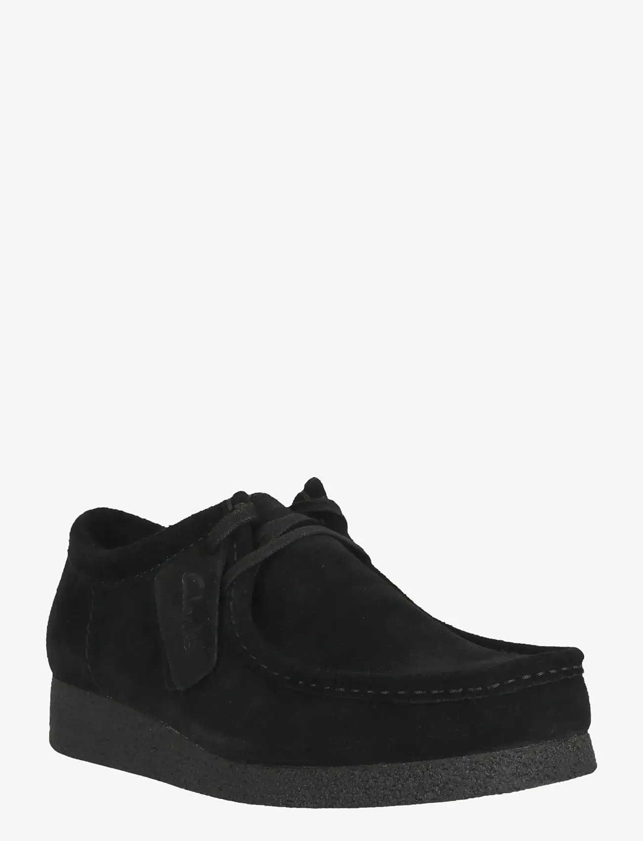 Clarks Originals - WallabeeEVO G - moc-toe boots - black sde - 0