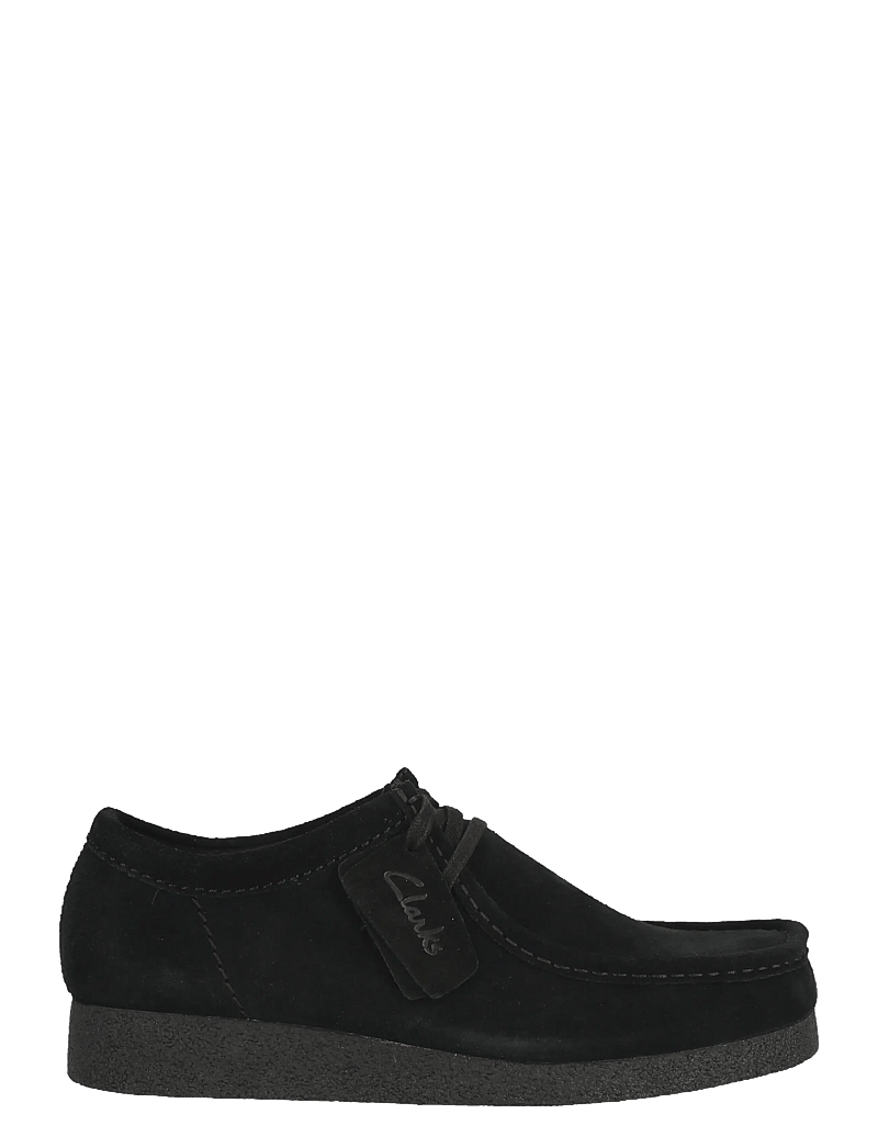 Clarks Originals - WallabeeEVO G - moc-toe boots - black sde - 1