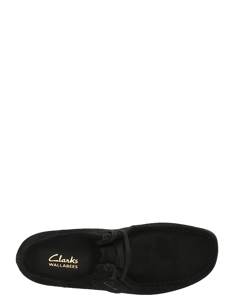 Clarks Originals - WallabeeEVO G - moc-toe boots - black sde - 3