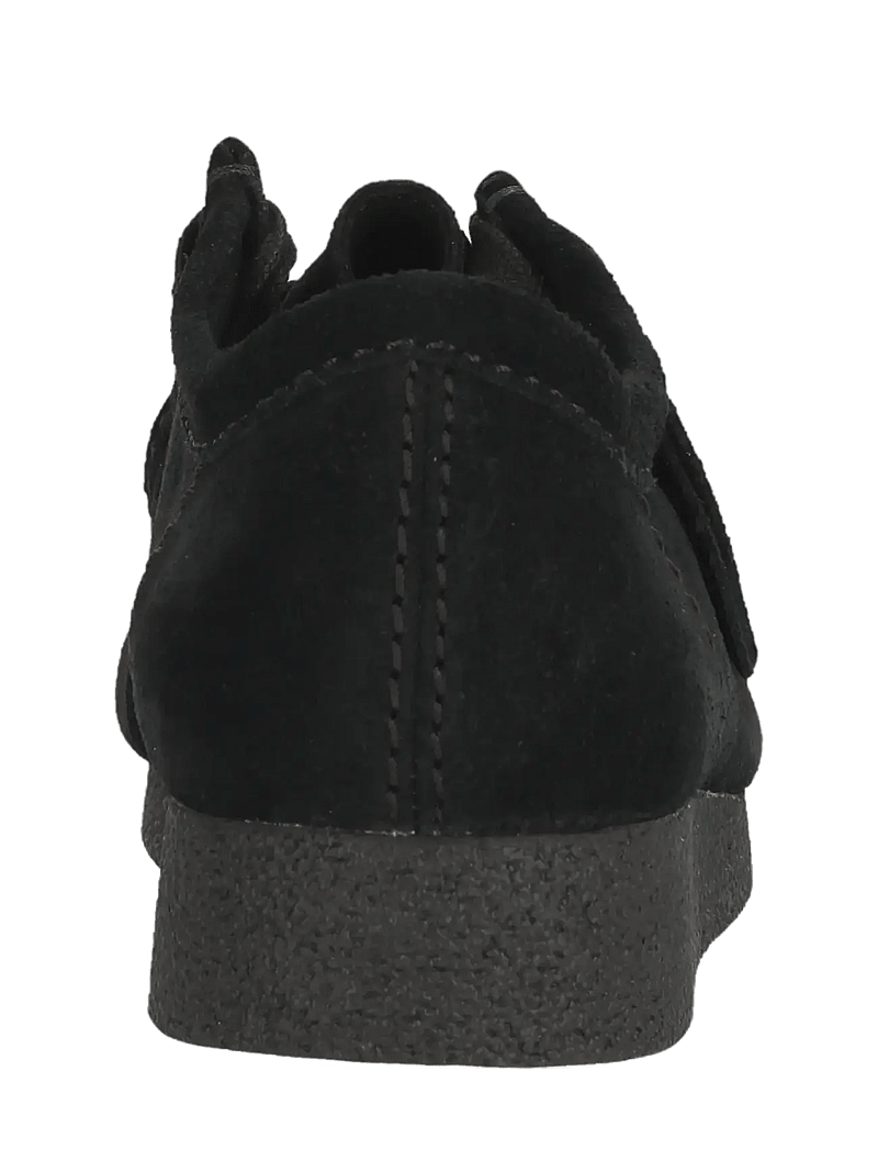 Clarks Originals - WallabeeEVO G - moc-toe boots - black sde - 4