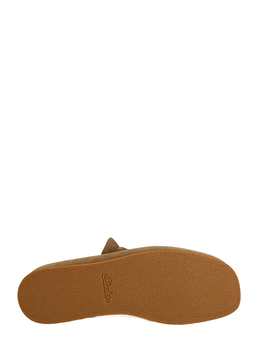 Clarks Originals - WallabeeEVO G - moc toe skór - dark sand suede - 5