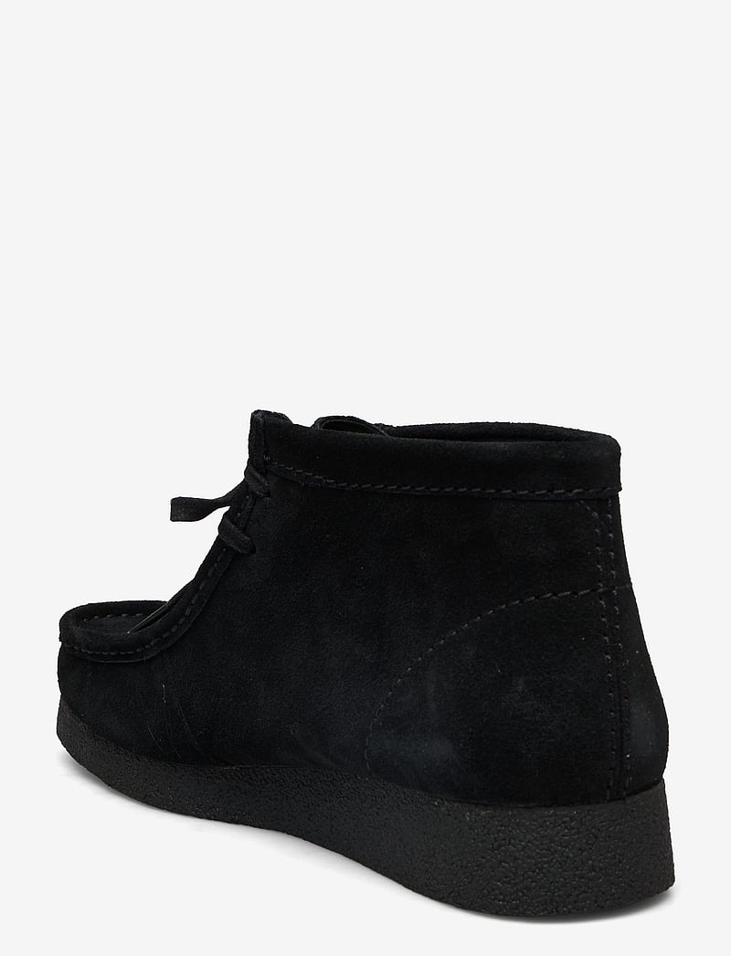 Clarks Originals - WallabeeEVO BT G - moc-toe boots - black sde - 2