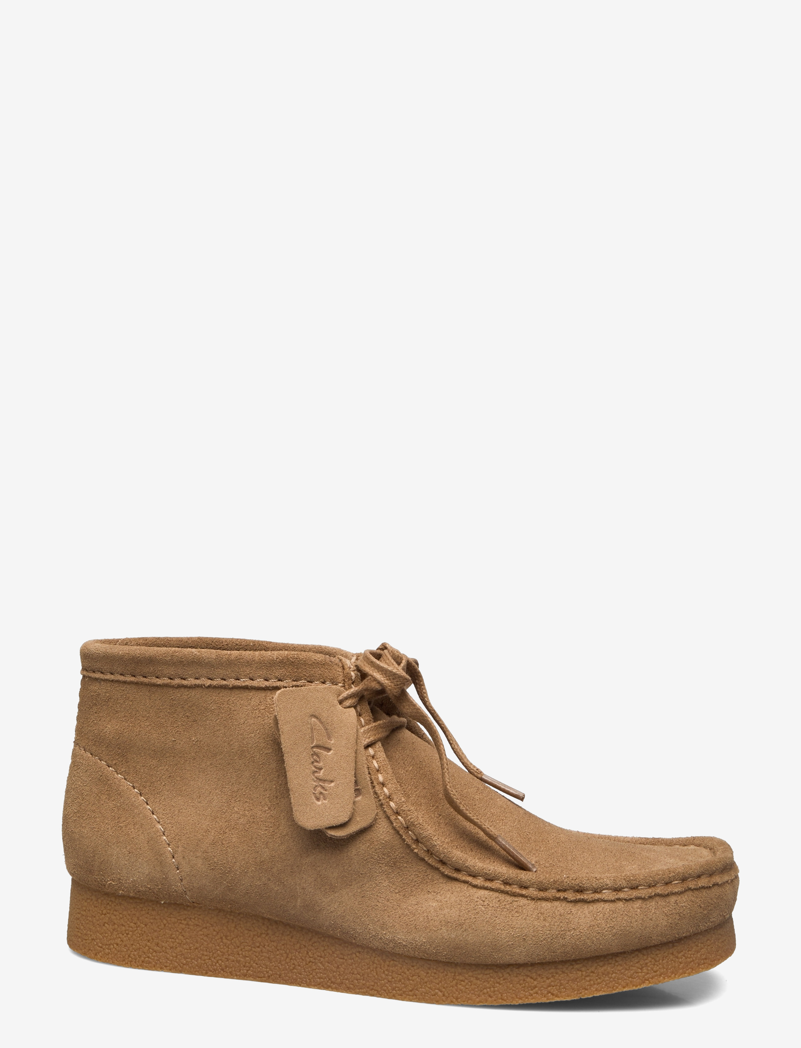 Clarks Originals - WallabeeEVO BT G - moc toe skor - dark sand suede - 1