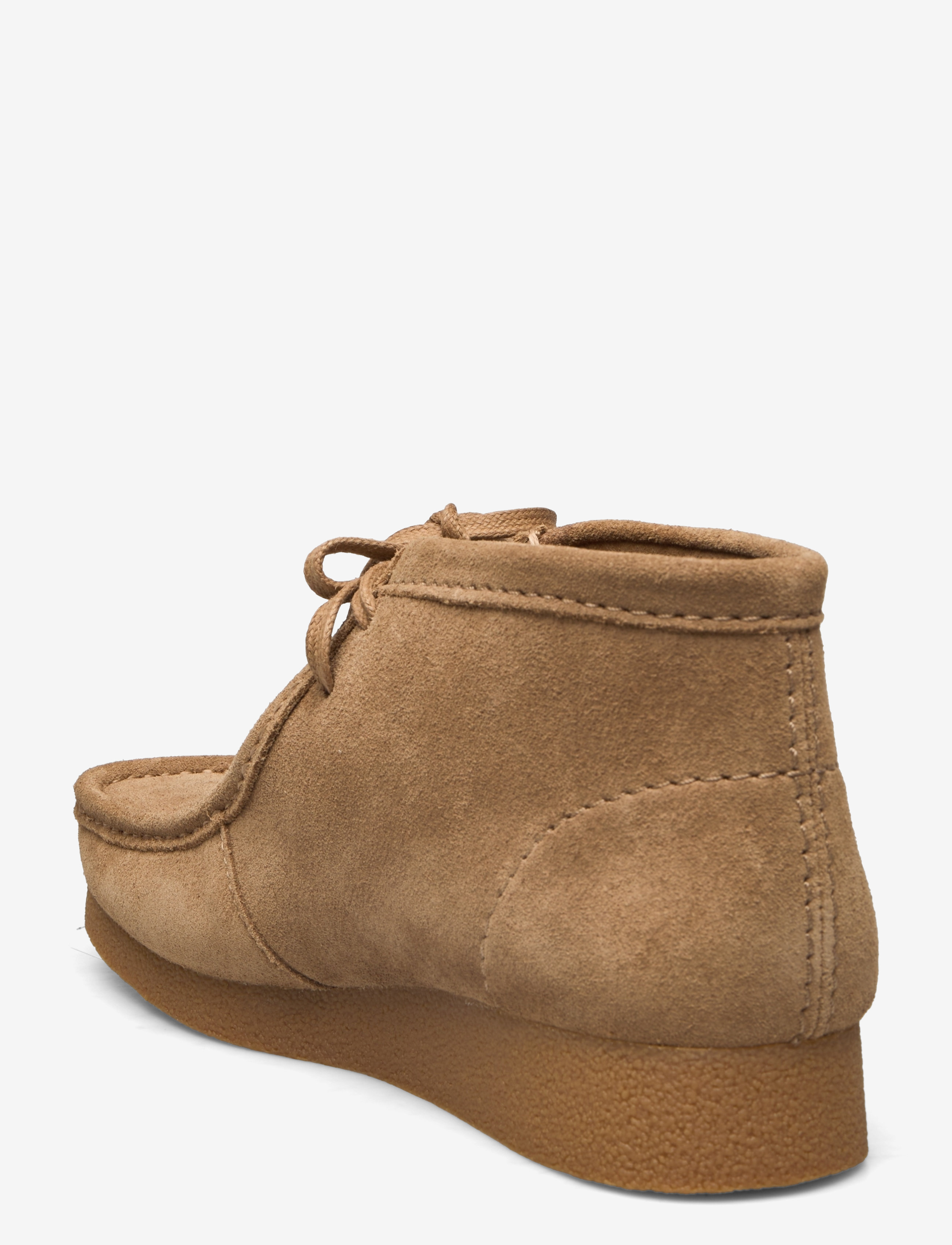 Clarks Originals - WallabeeEVO BT G - moc toe skor - dark sand suede - 2