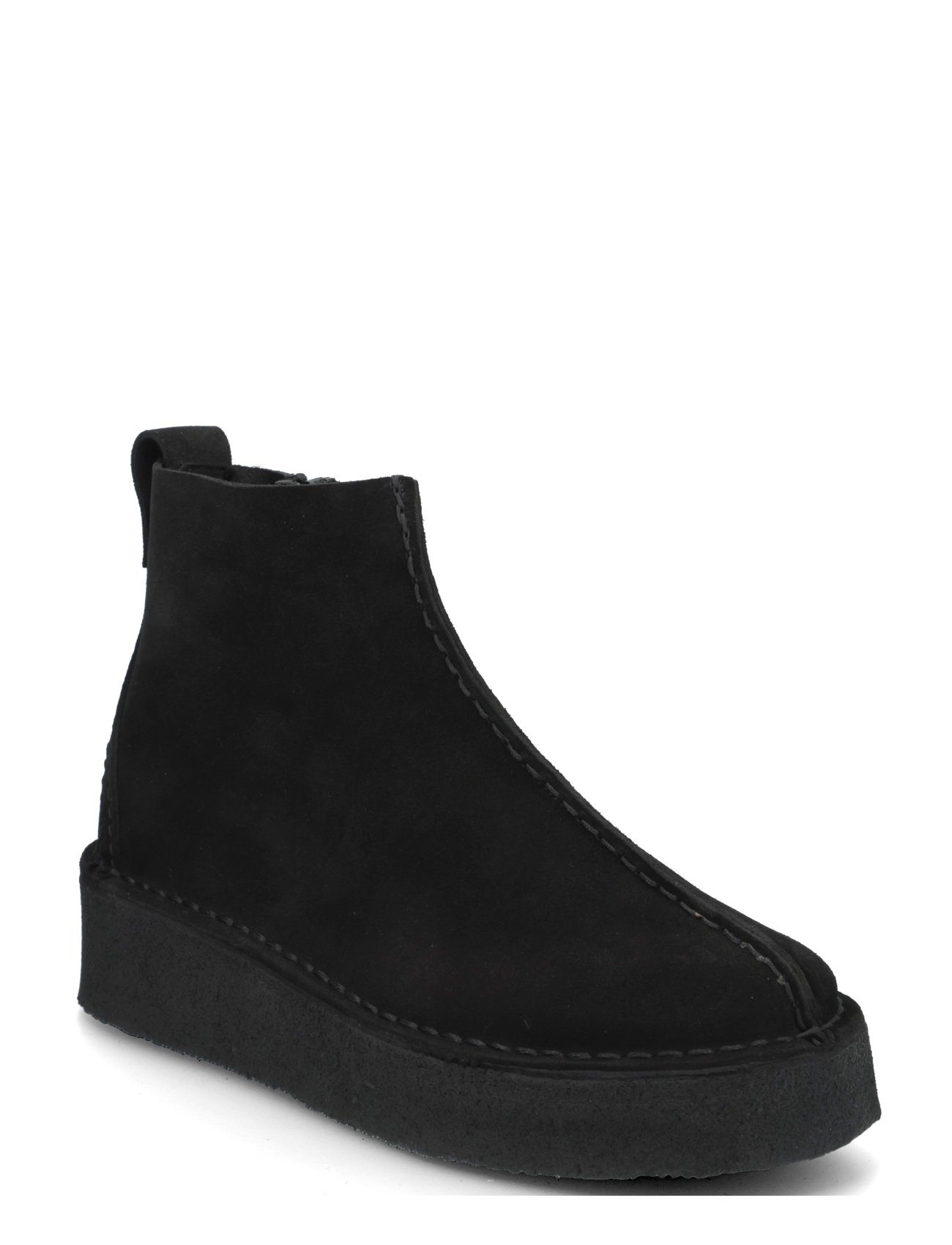 Clarks Originals Trek Wedge Bt D - Absatzschuhe - BLACK SDE / black