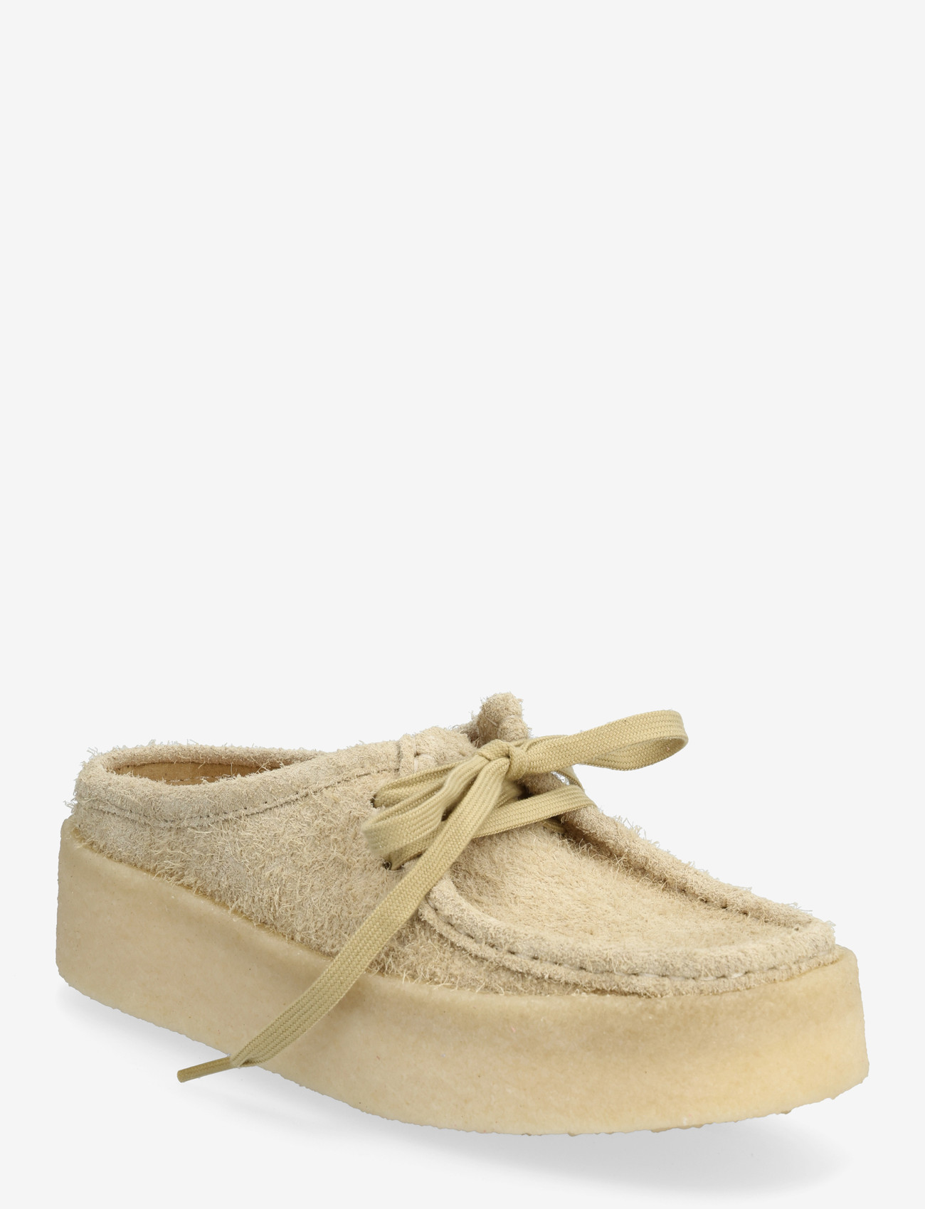 Clarks Originals - WallabeeCup Lo D - loafers - maple hairy sde - 0